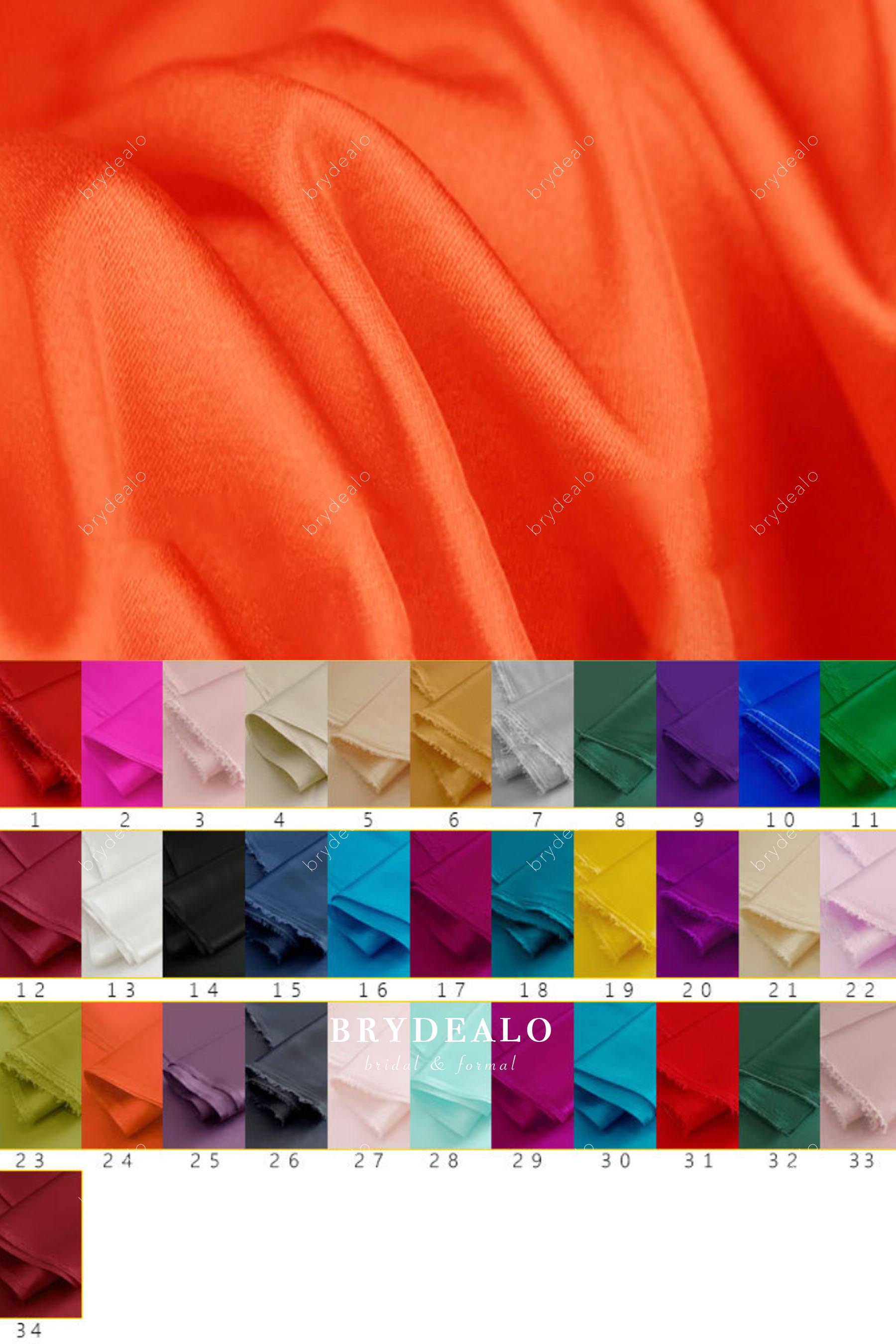 100% silk satin fabric