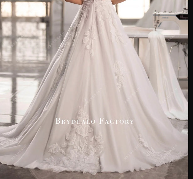 Private Label Custom Lace A-line Overskirt