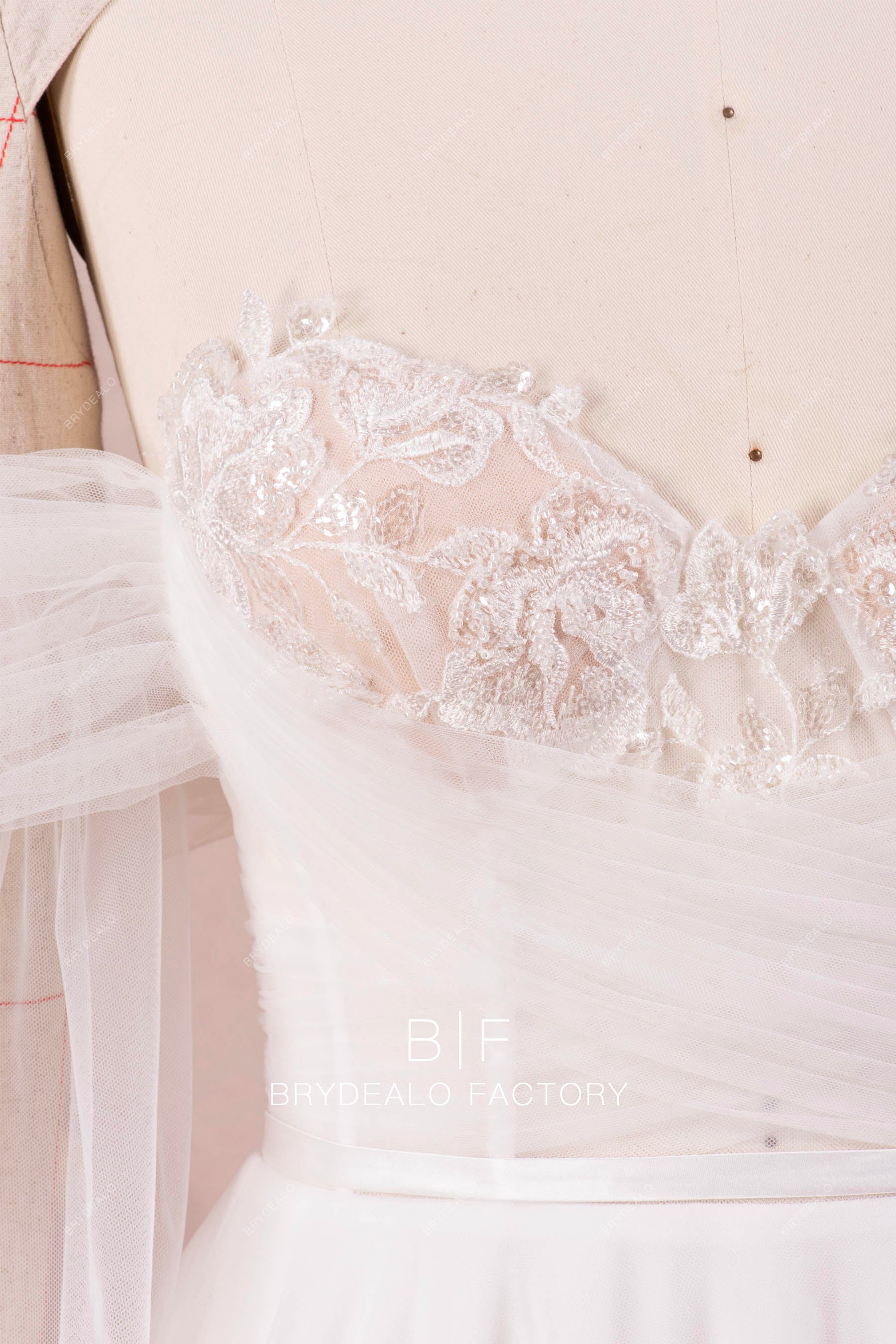 Private Label Custom Illusion Corset Wedding Ball Gown BR20231975