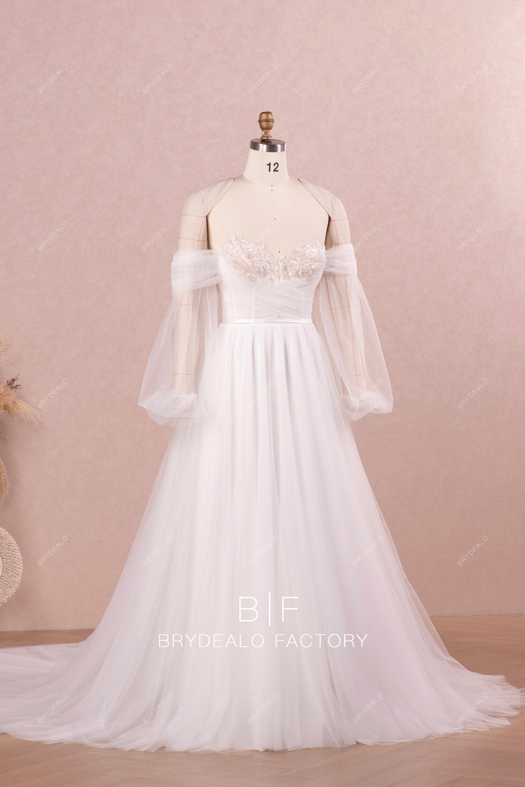 Private Label Custom Illusion Corset Wedding Ball Gown BR20231975