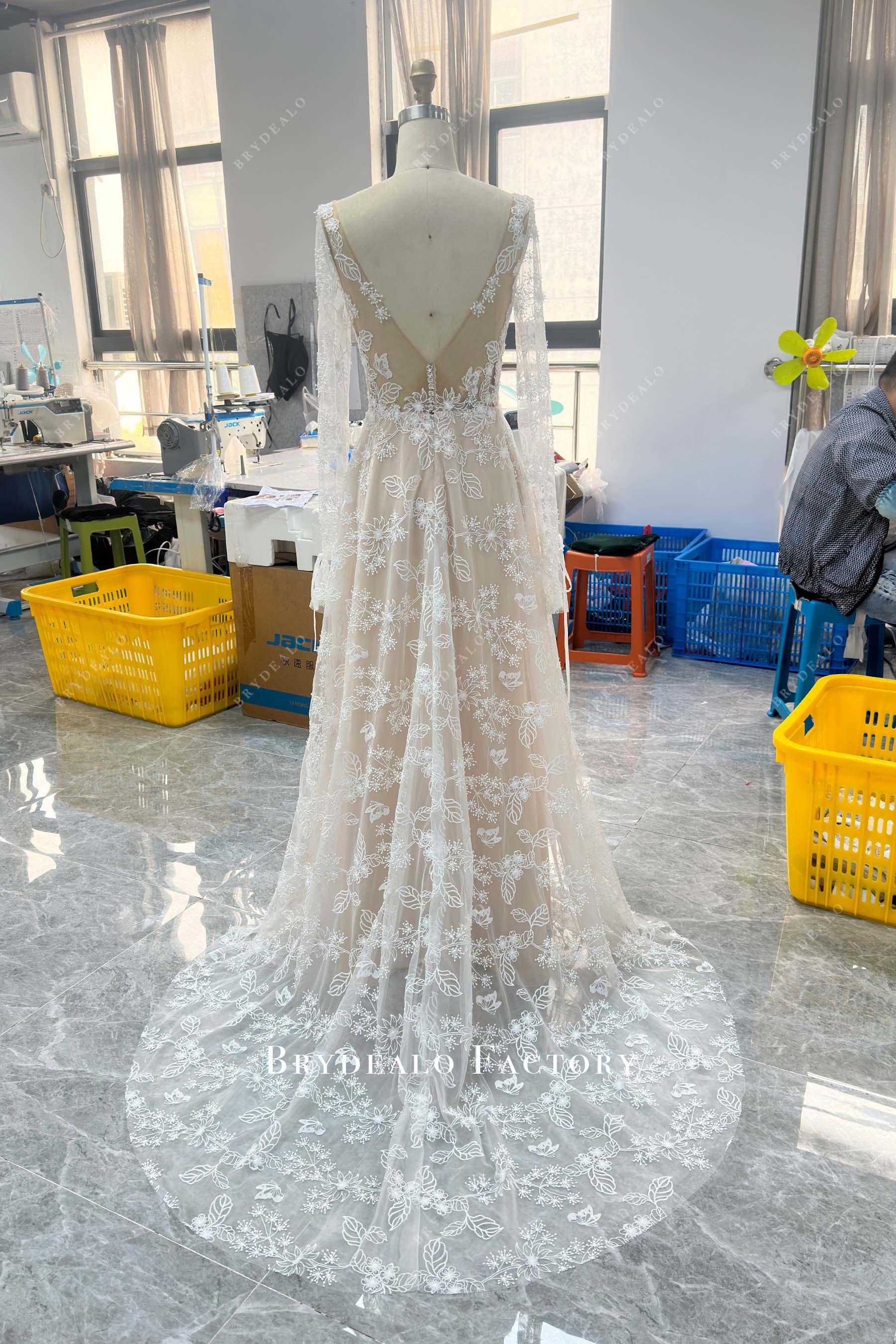 A-line wedding dress