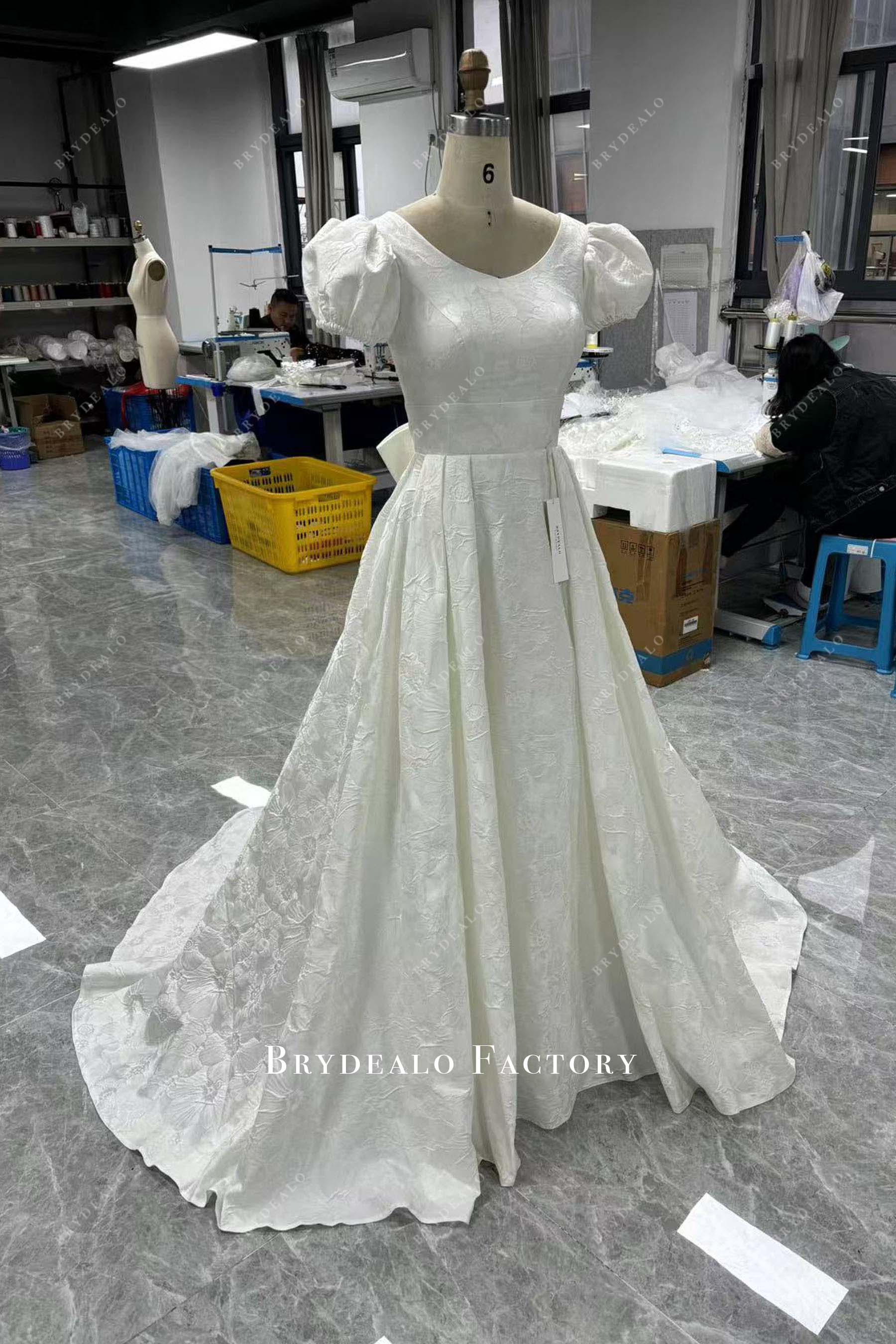 A-line wedding dress