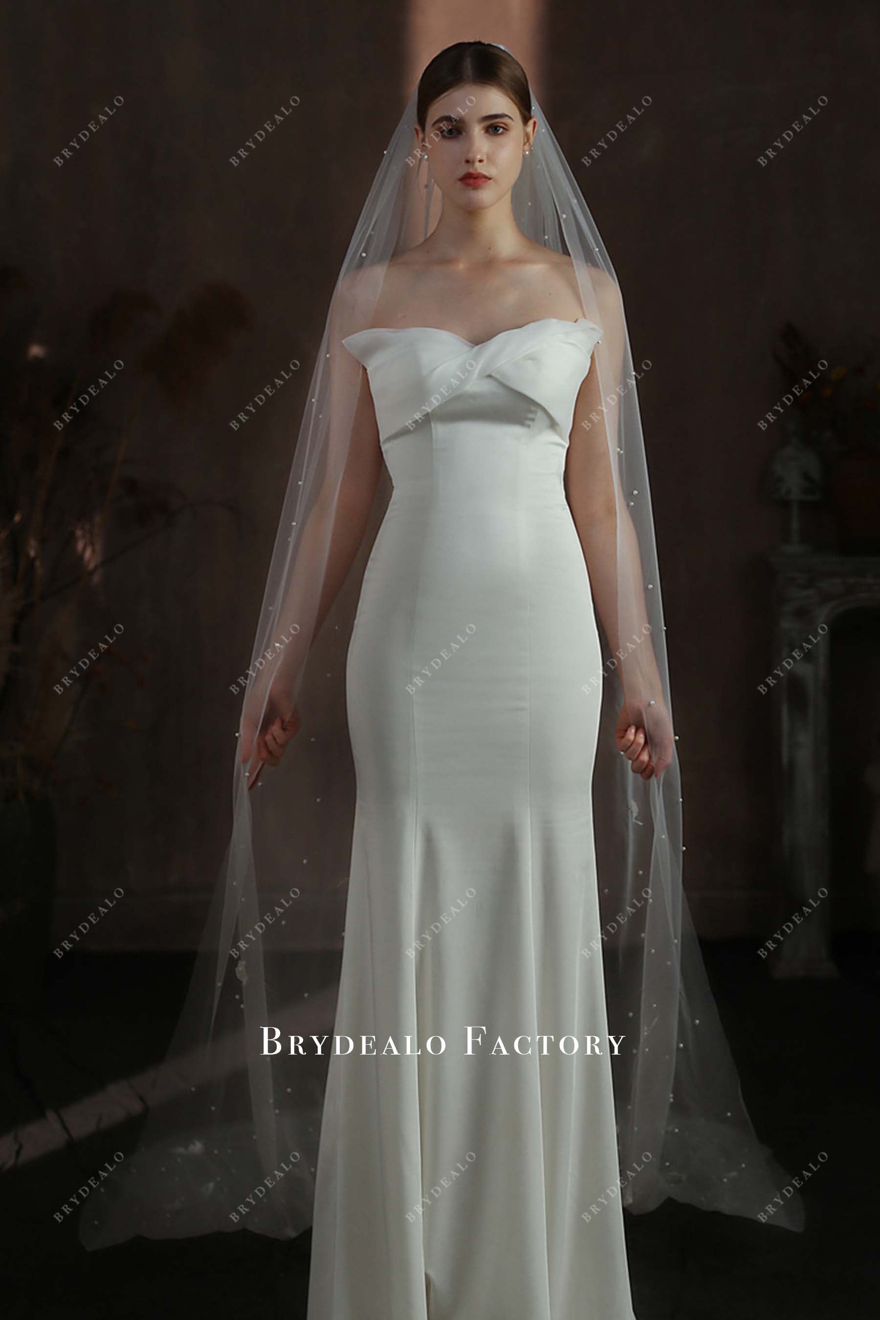 cathedral length bridal veil