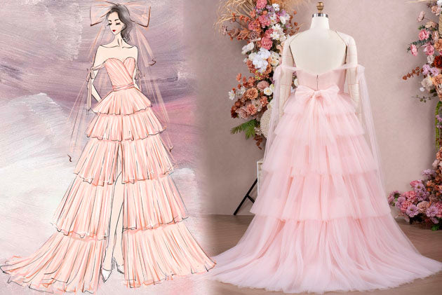 Custom wedding dresses for wholesale private label