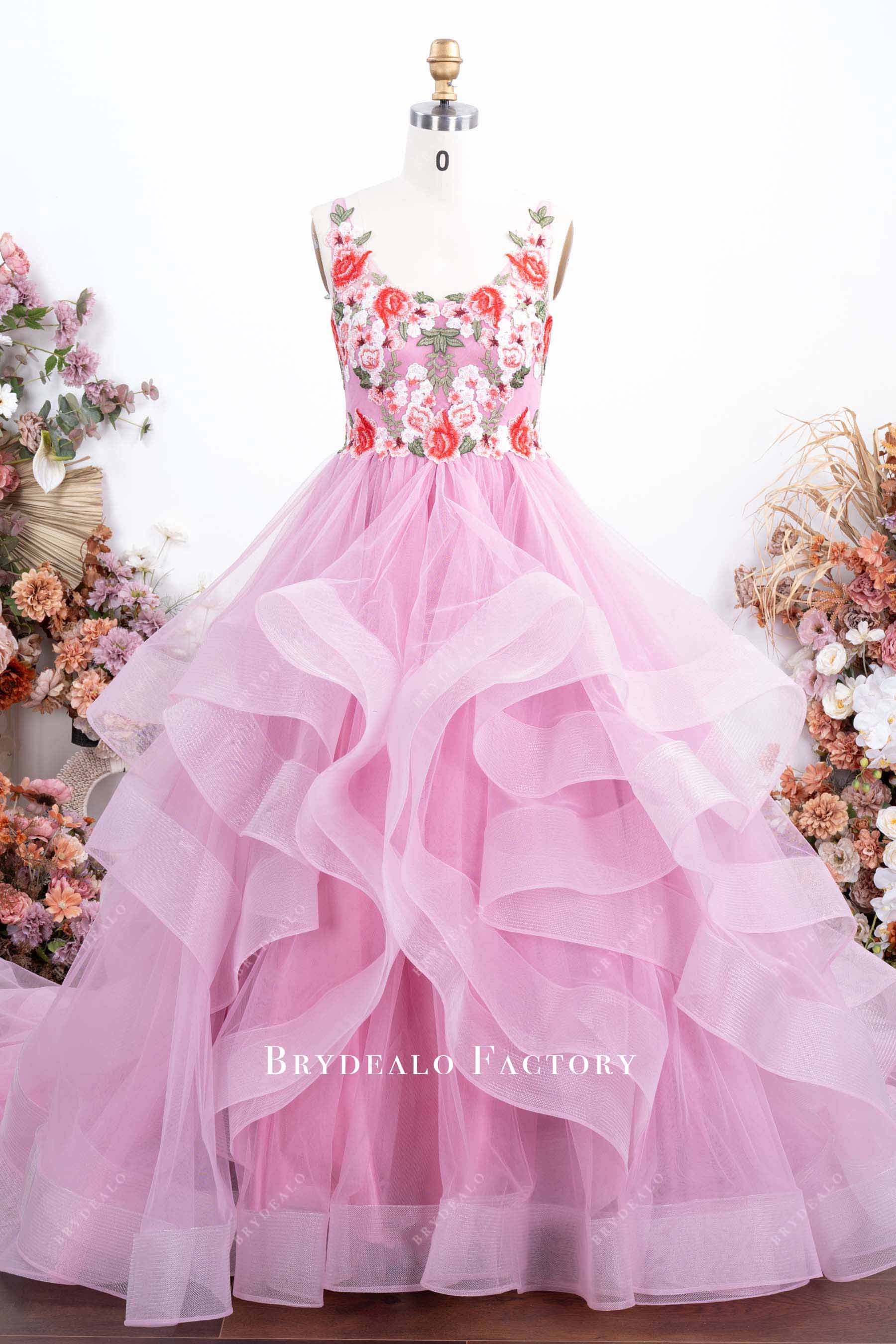 Pink Quinceanera Gown
