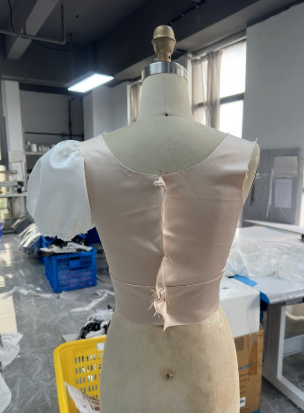 back bodice mockup