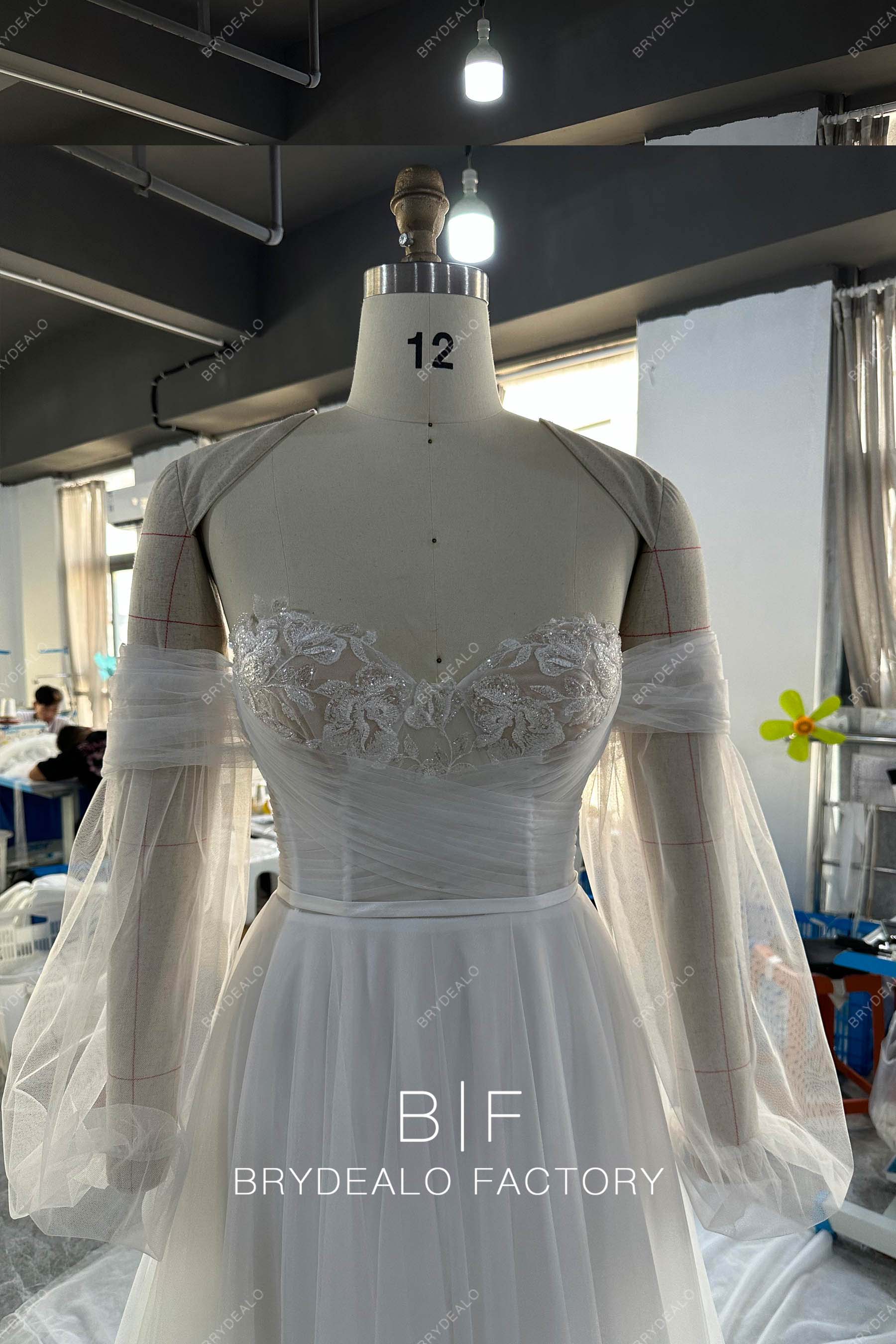 Private Label Custom Illusion Corset Wedding Ball Gown BR20231975