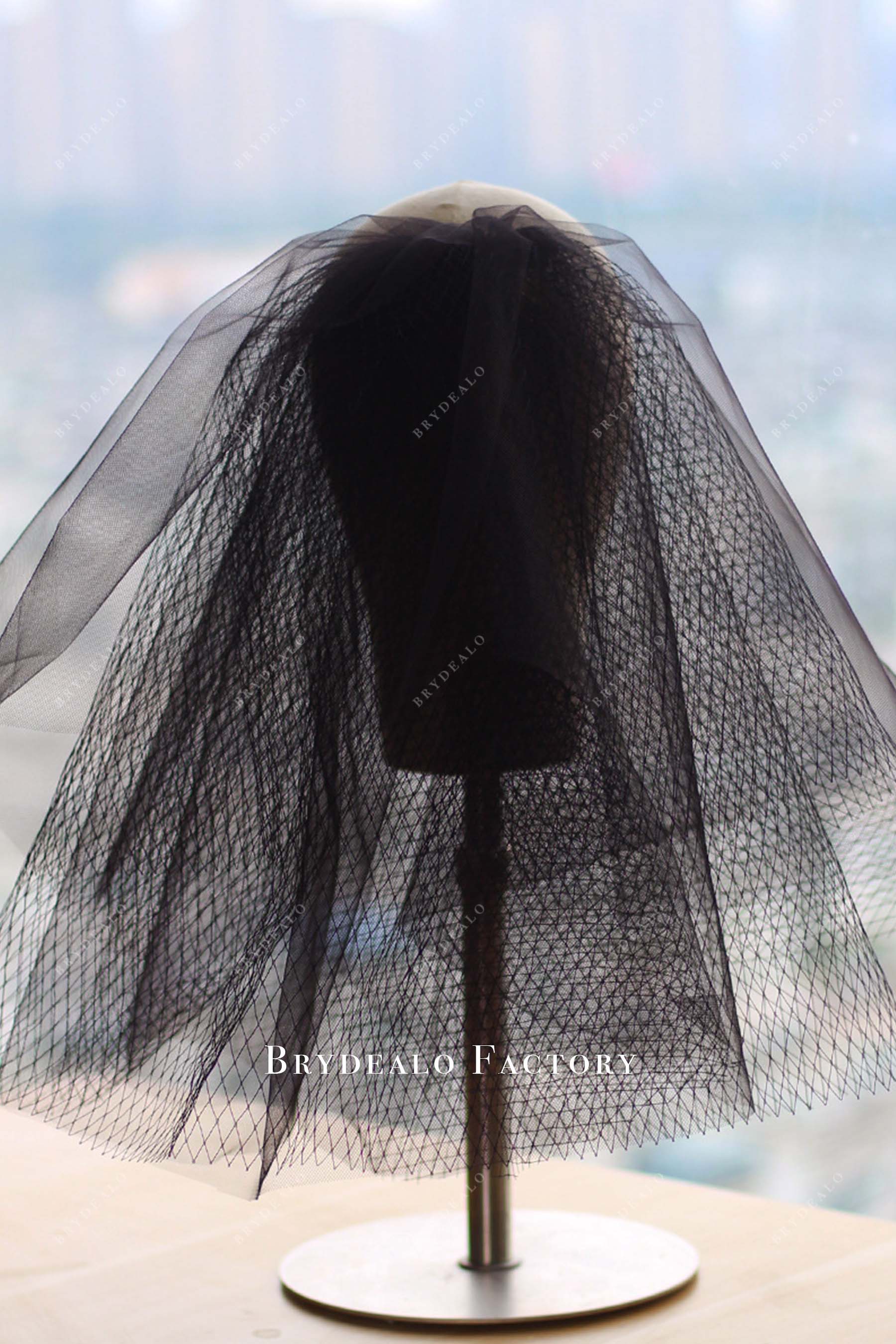 chic multiple layers bridal veil