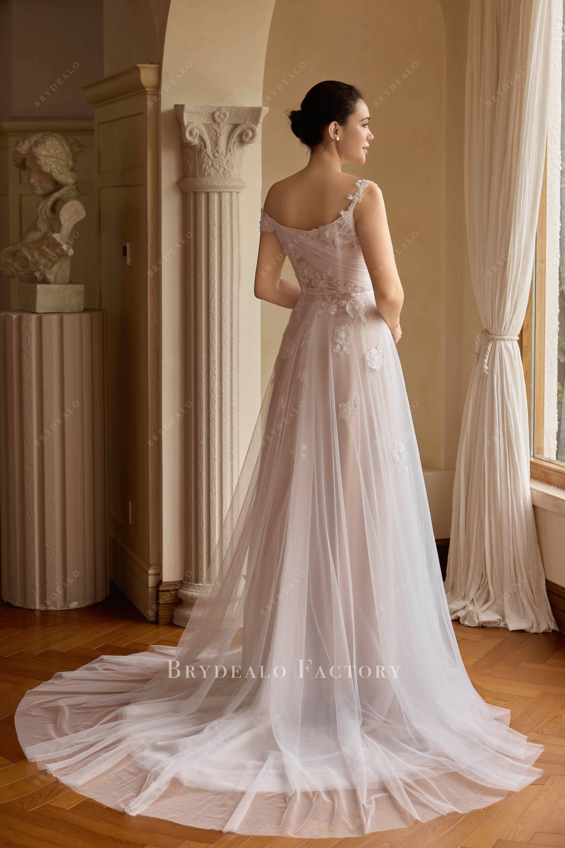 court train wedding dress
