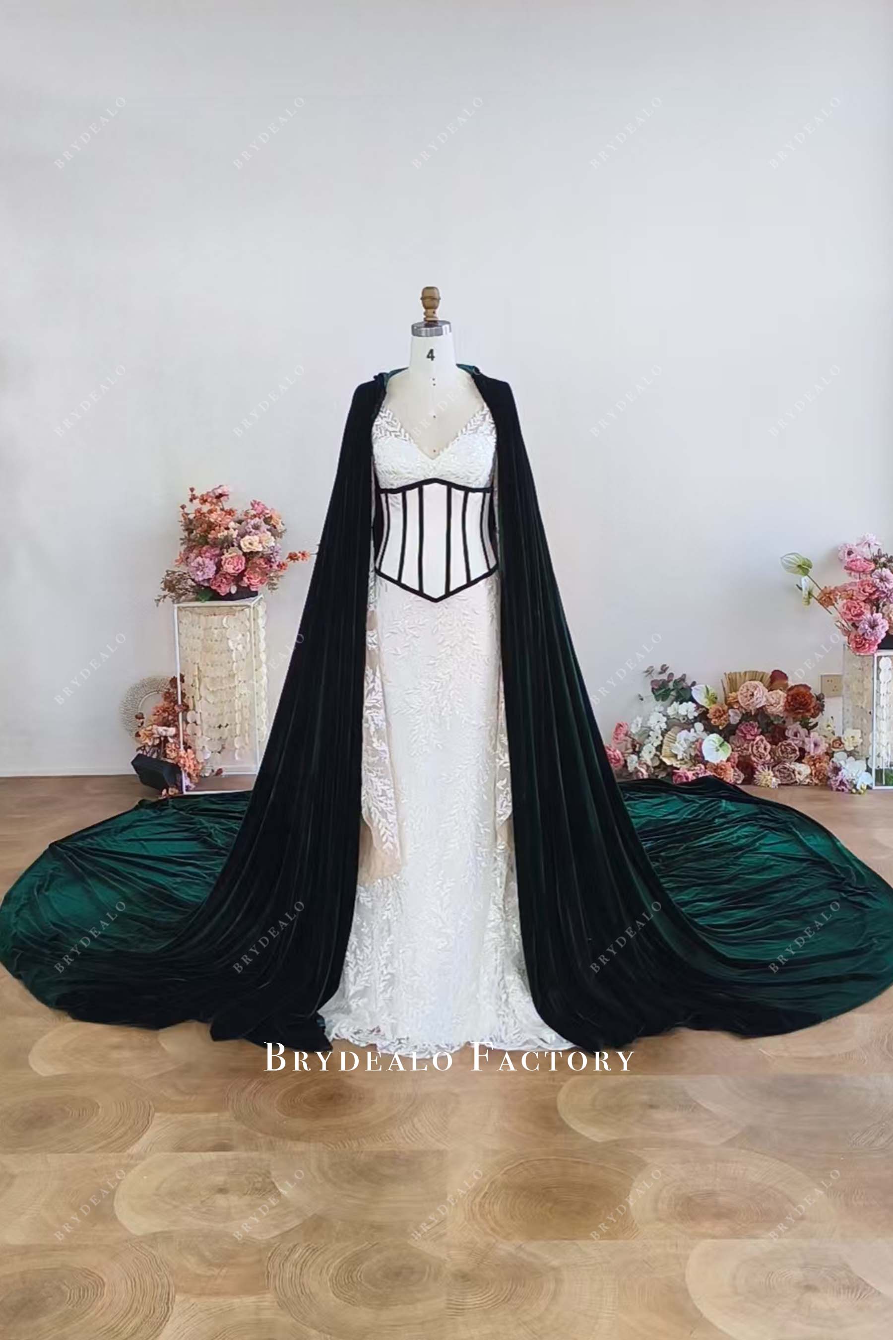 custom 3-in-1 wedding dress