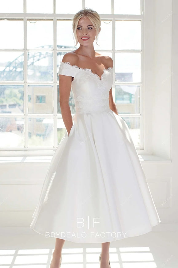 Custom Light Ivory Bridesmaid Dress with red belt