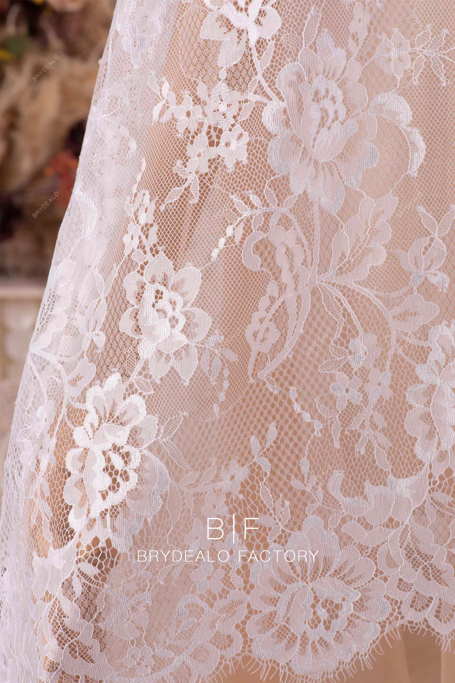 delicate flower lace