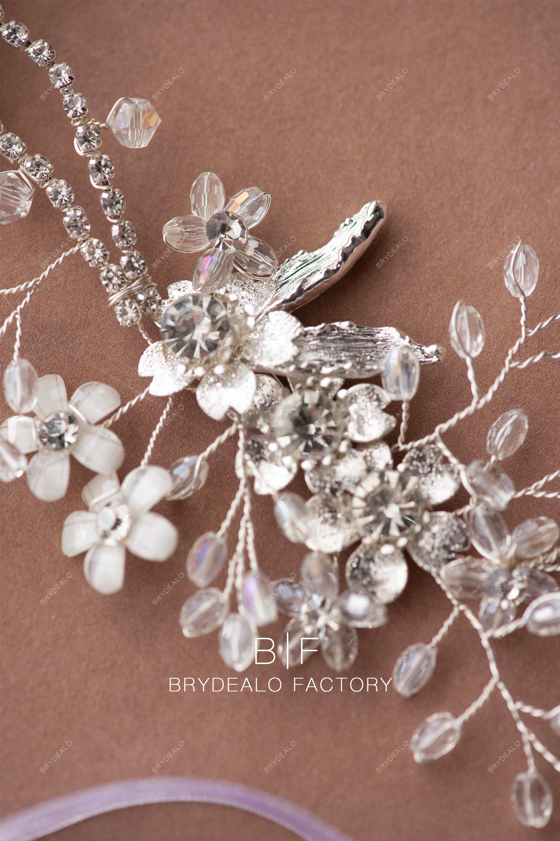 delicate handcraft bridal headpiece