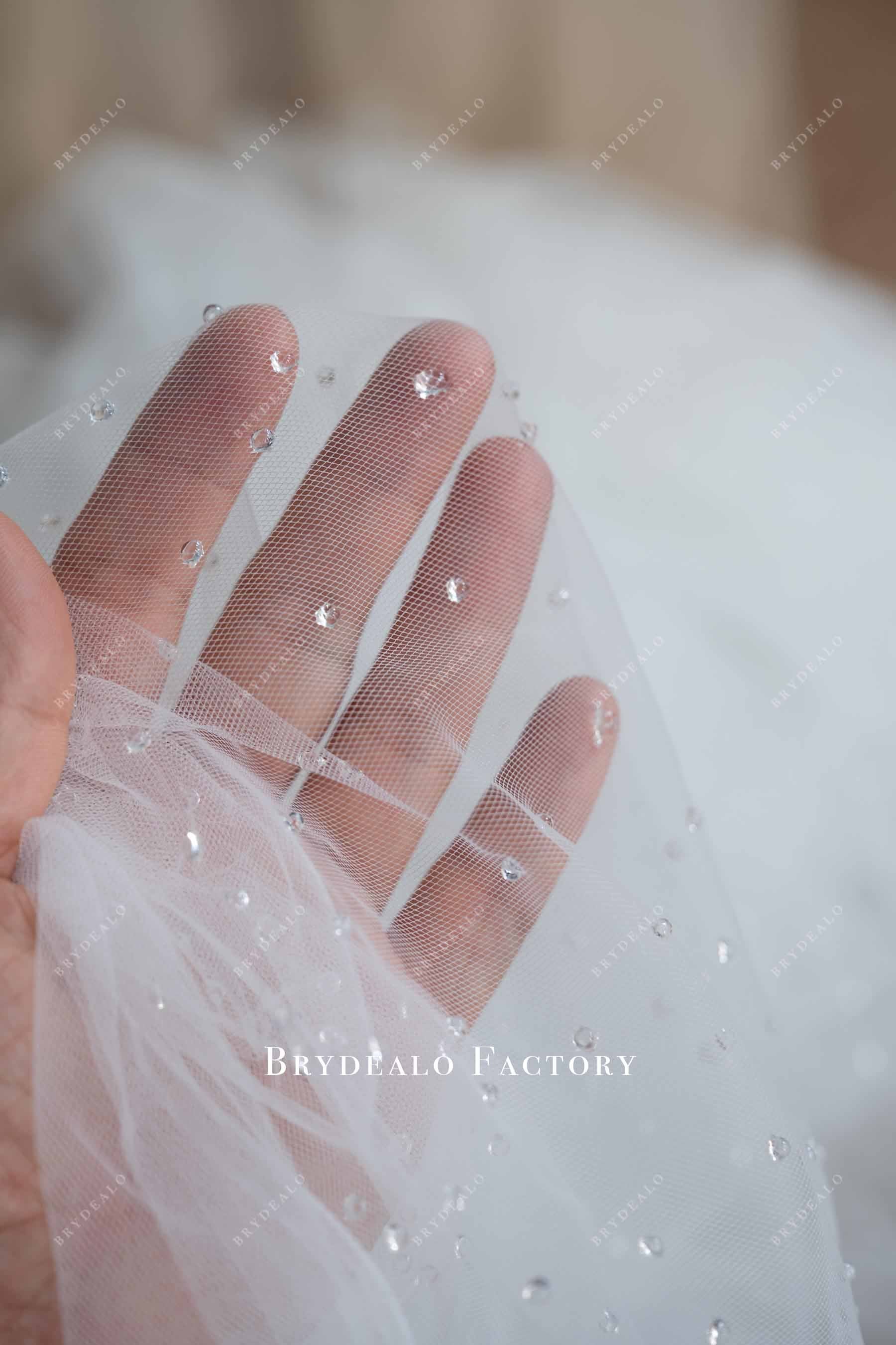 designer dew tulle fabric