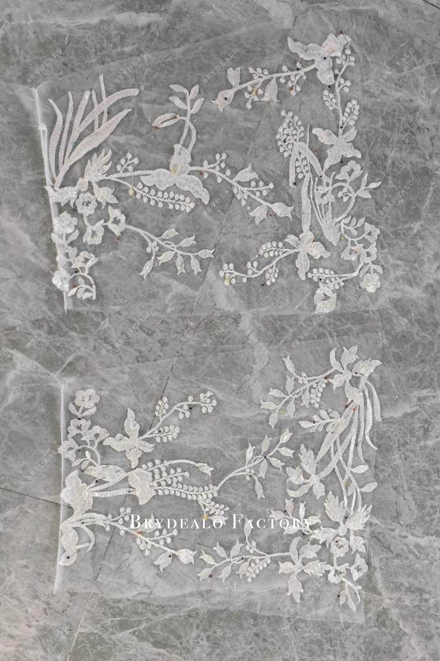 detachable lace sleeve