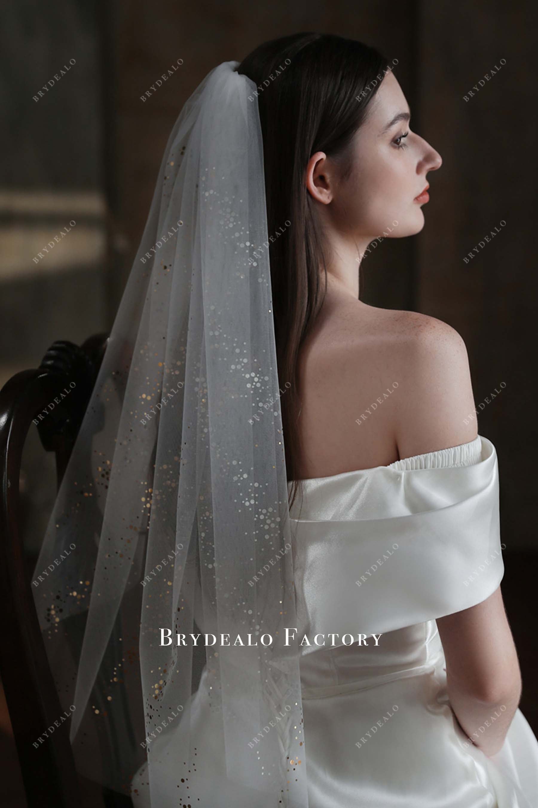 elegant wedding veil