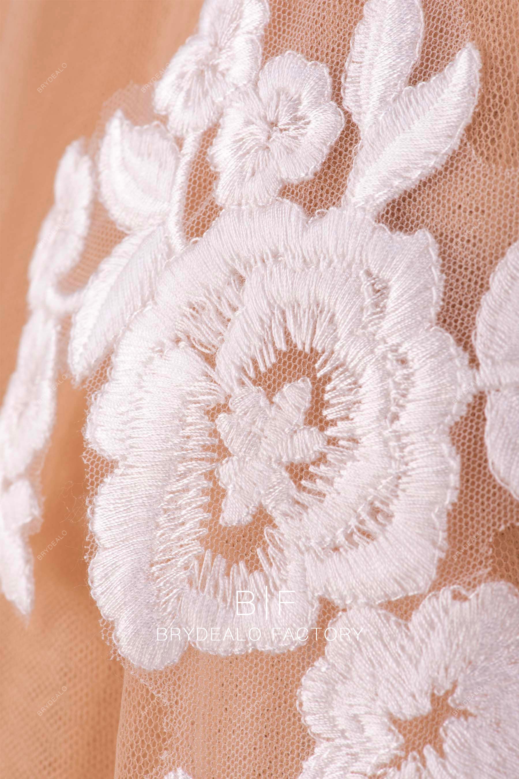 high quality flower lace