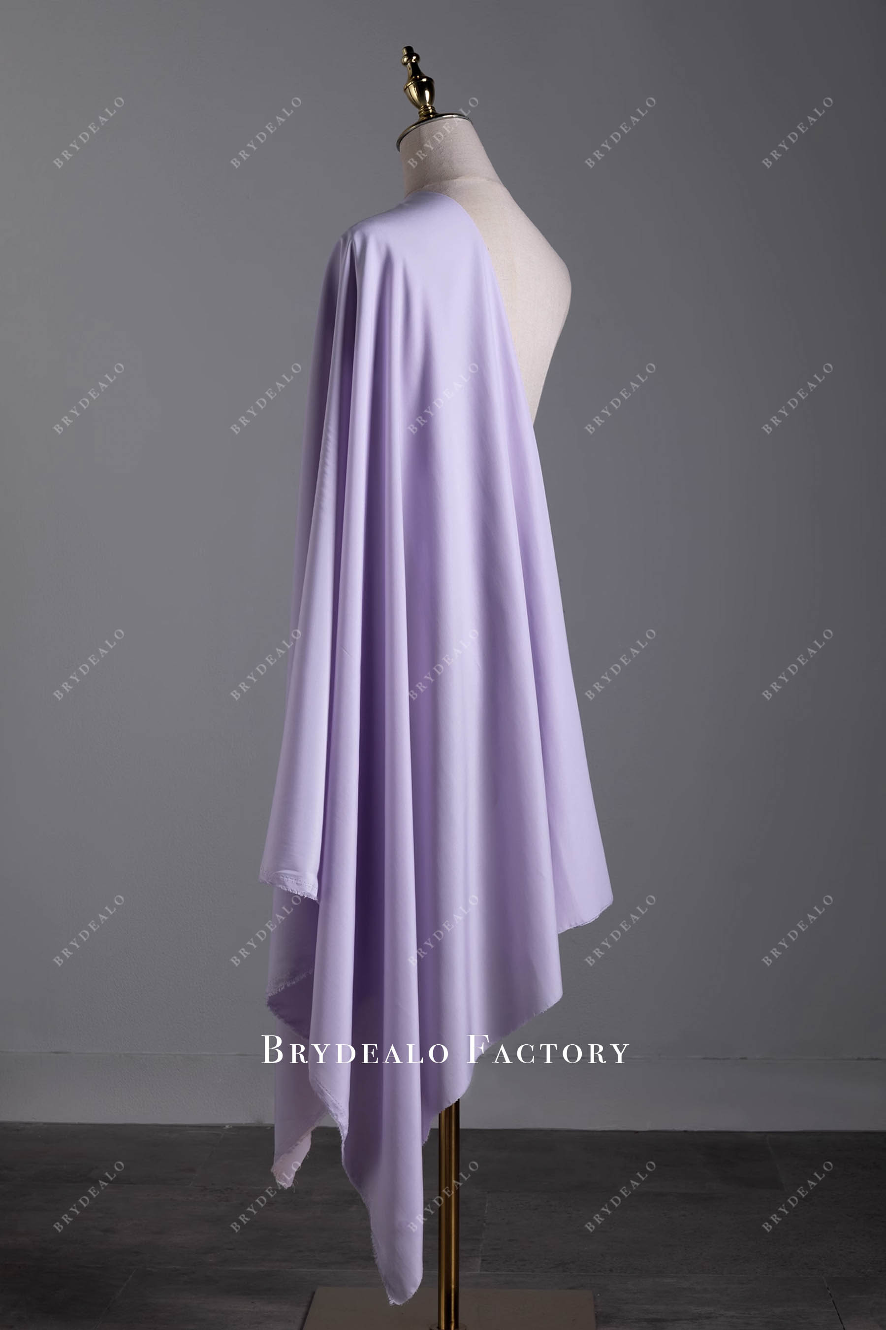 Polyester Solid Lining Fabric For Formal Dresses