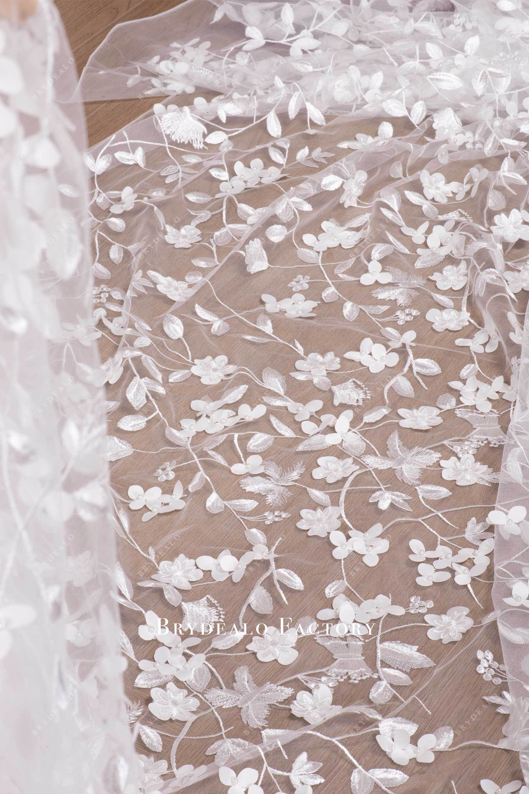 chinese dress ladies 5 YARDS / Délias Off White Sequin Beaded Glitter Embroidery Mesh Lace Party  Prom Bridal Dress Fabric main image 0