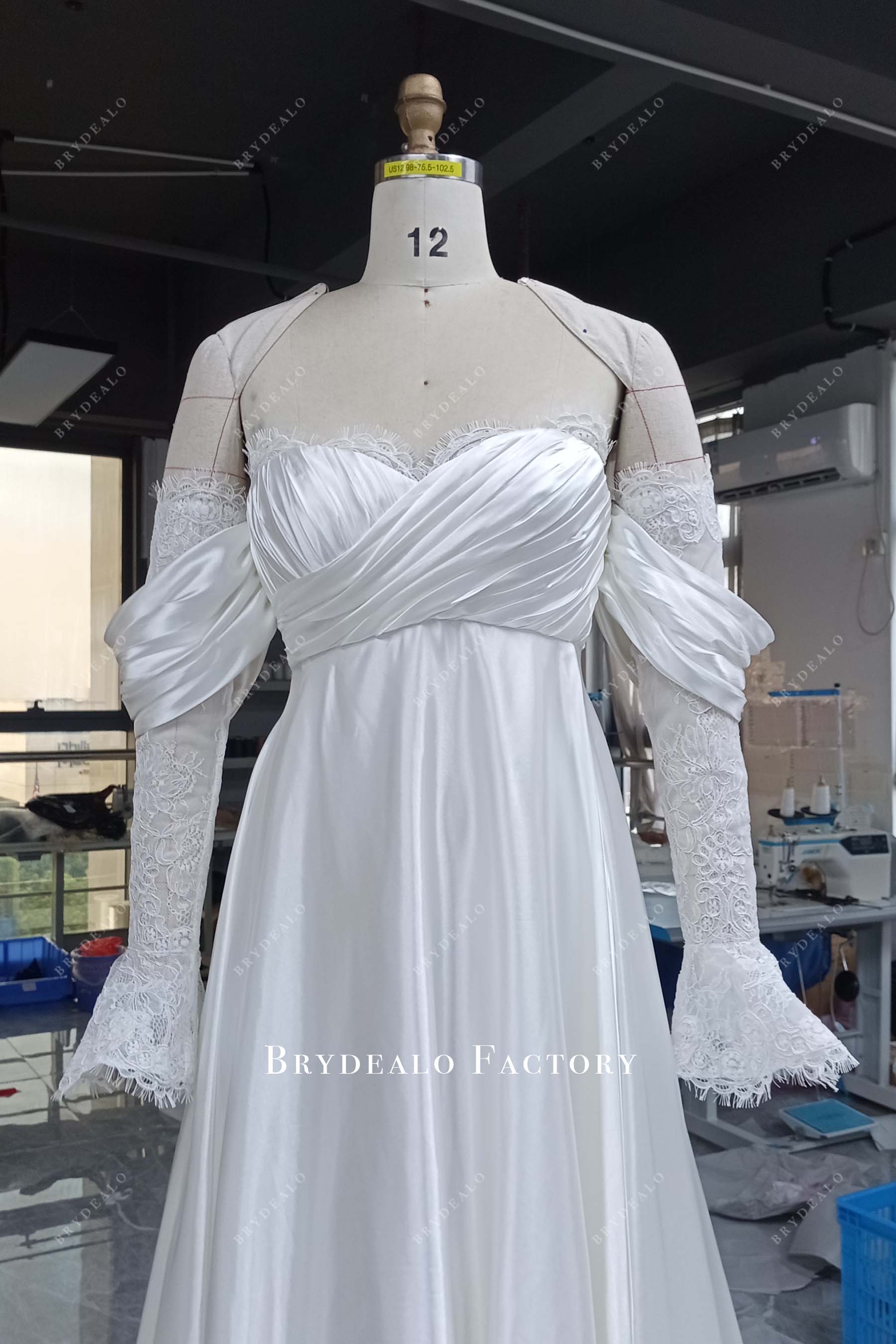 Off Shoulder Pregnant Multi-Wear Bridal Dress
