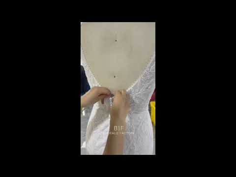 Cathedral Train Lace Mermaid Wedding Dress with Illusion Bodice