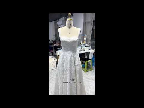 wholesale hilo lace straps sweetheart wedding dress