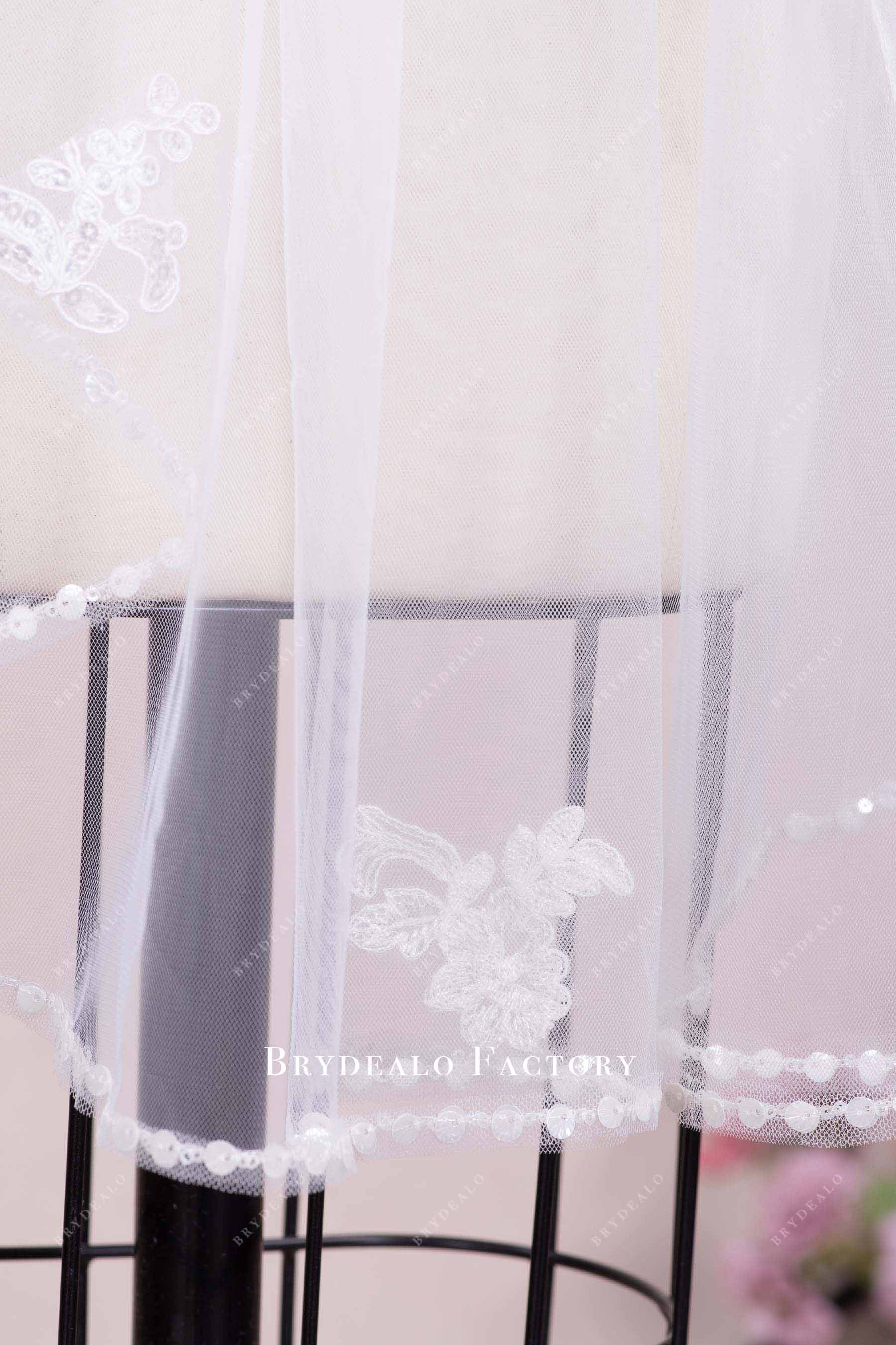 shimmery edge veil
