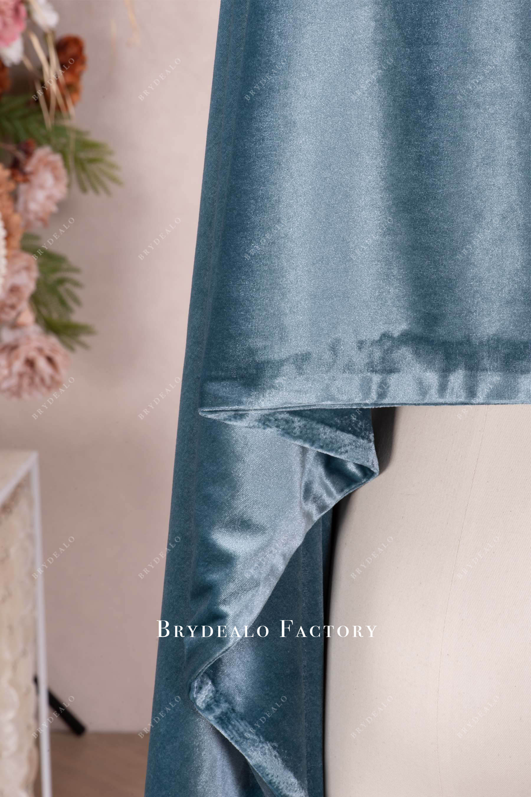 shimmery velvet shawl