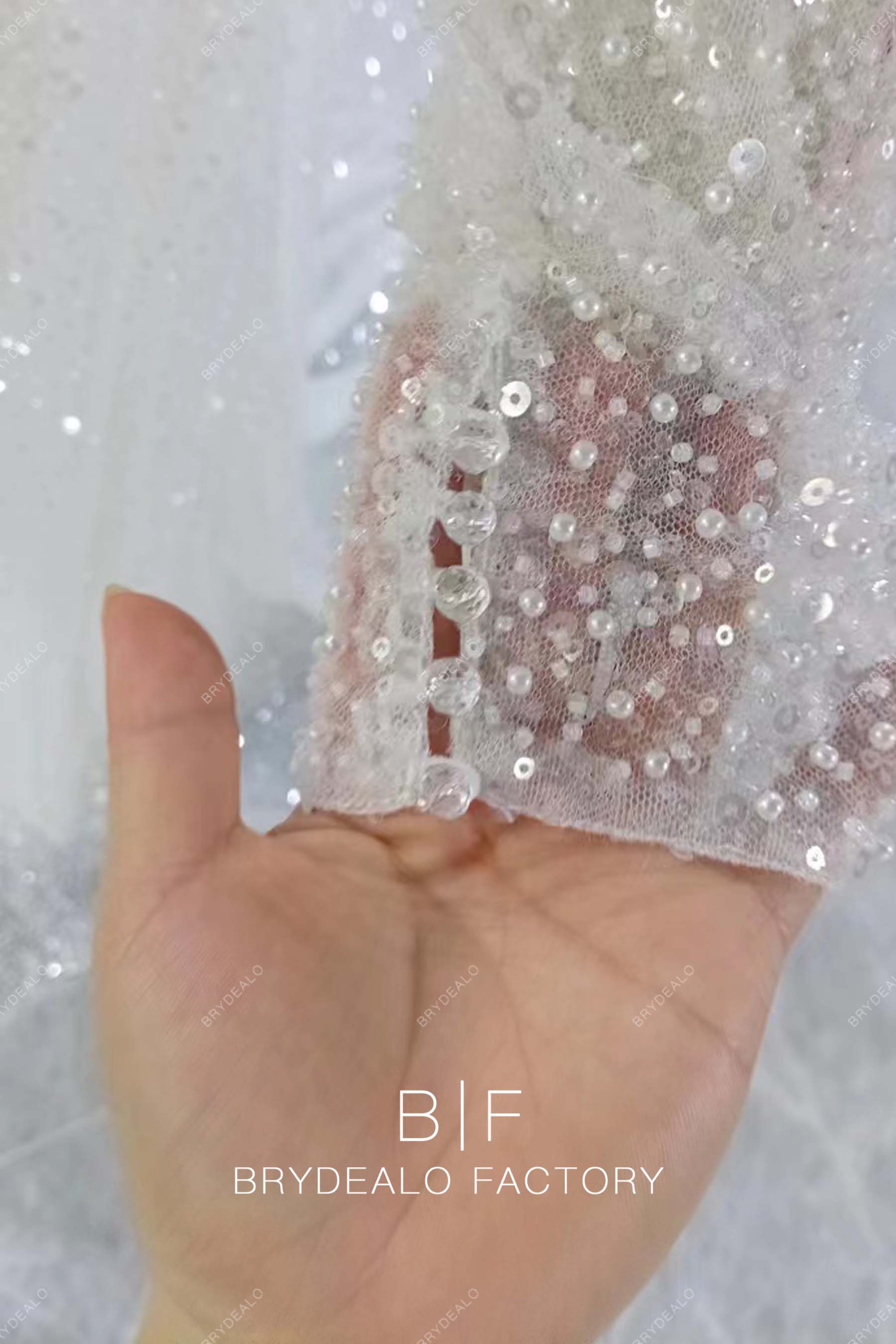 sleeves customized bridal gown