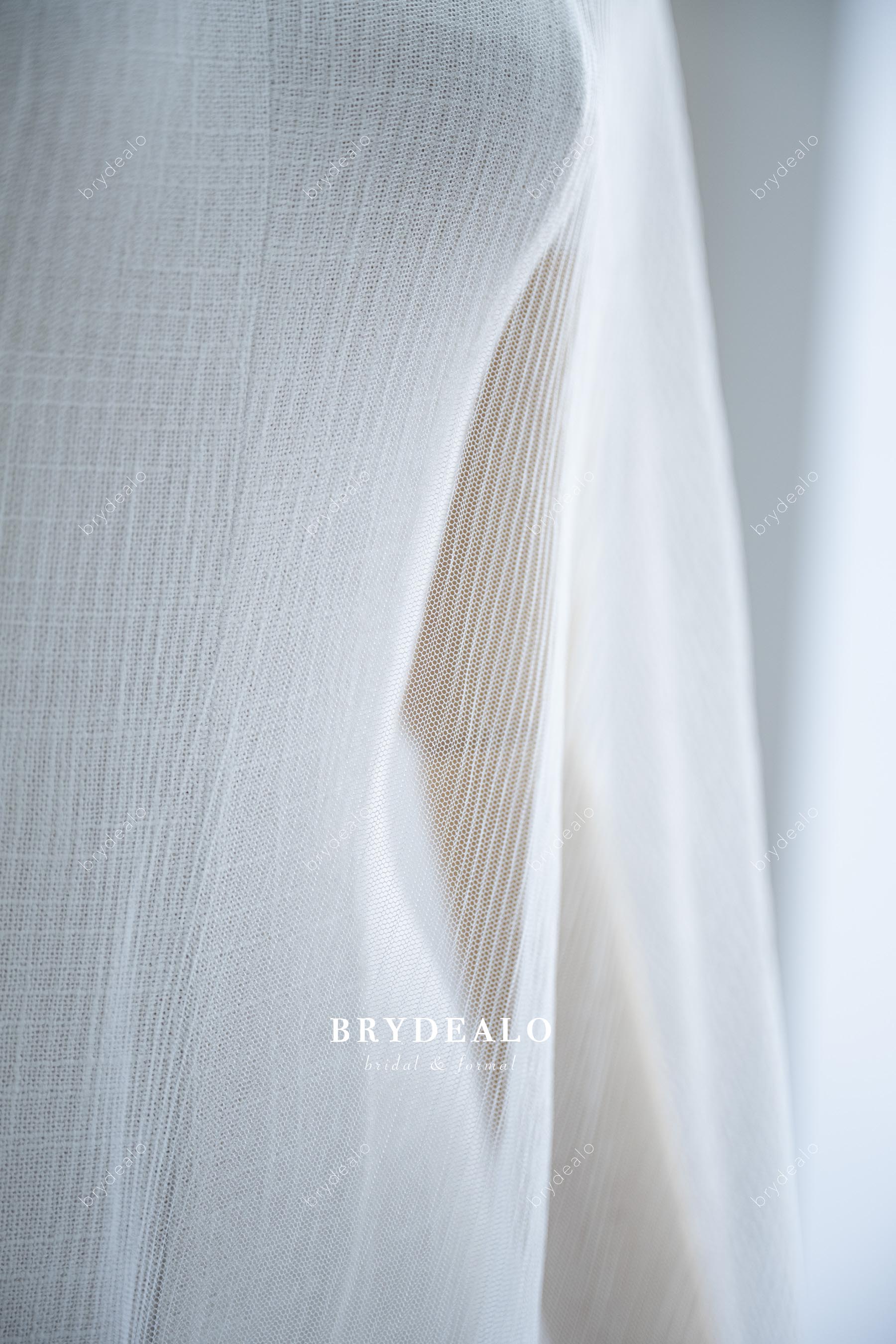 softy tiny pleated tulle