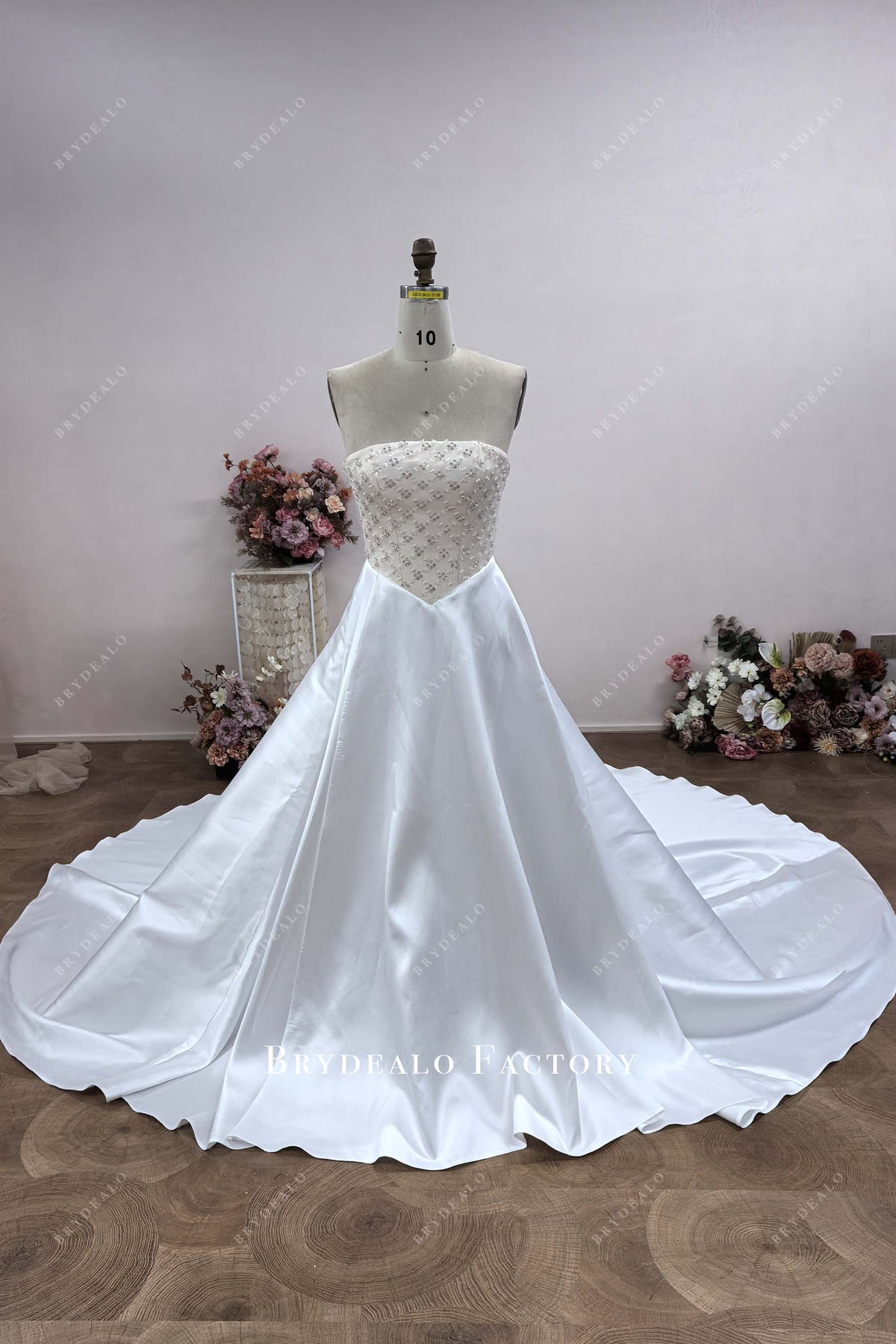 beaded basque waist wedding dress Custom Strapless Mikado this dress can also wedding dresses coral gables LELINTA Women's Sexy Strapless Size:medium/large