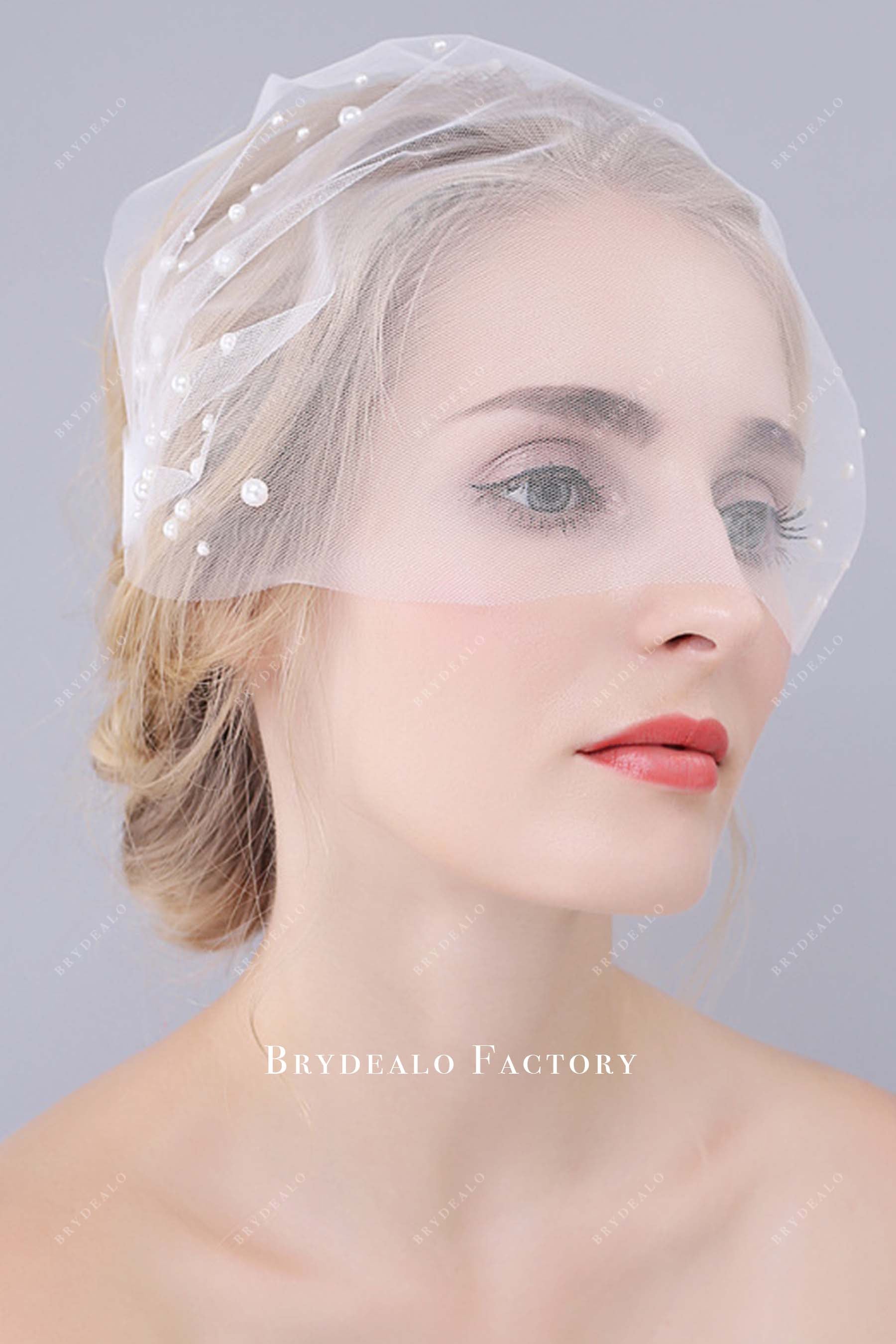 tulle bridal veil