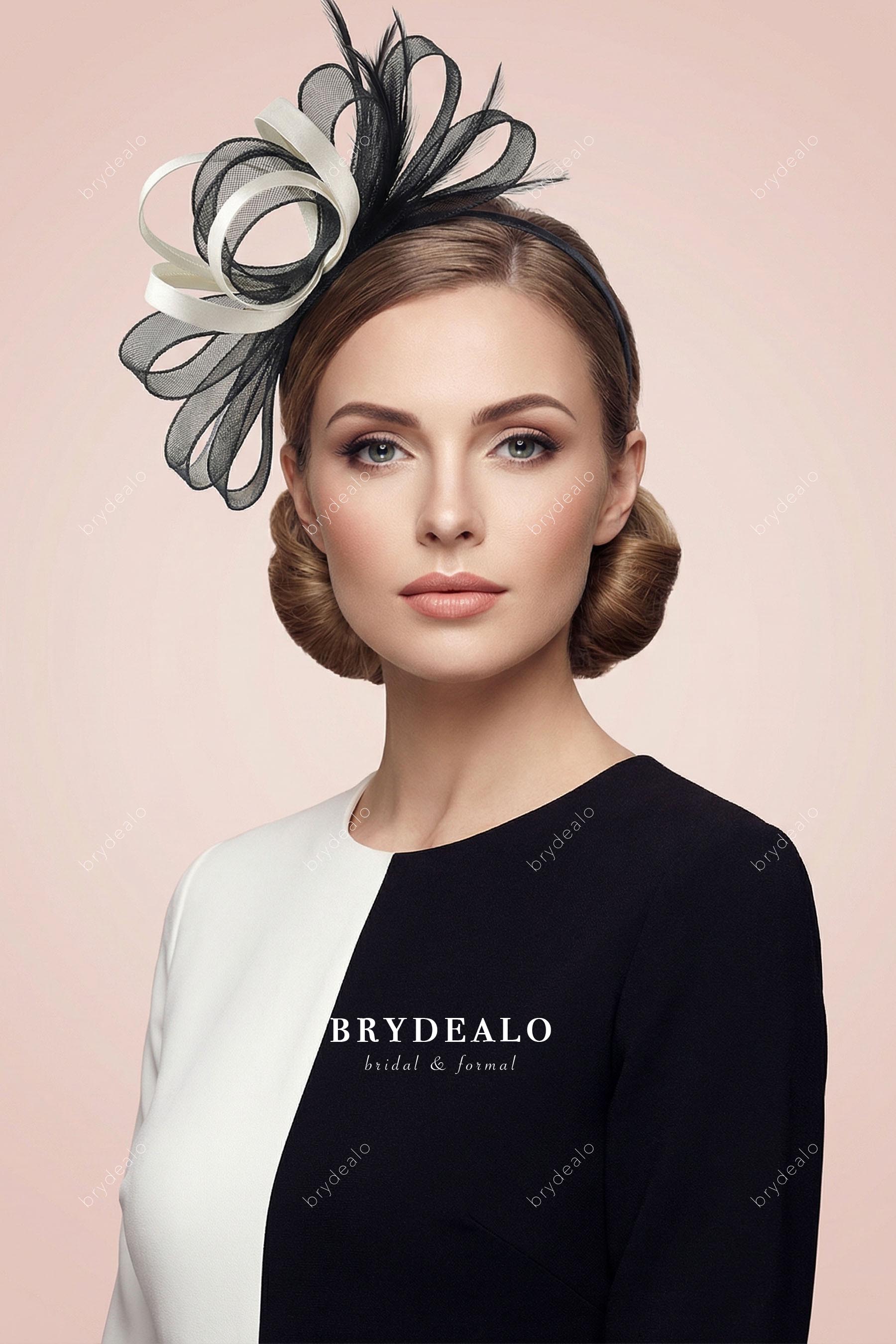 two-tone formal headband