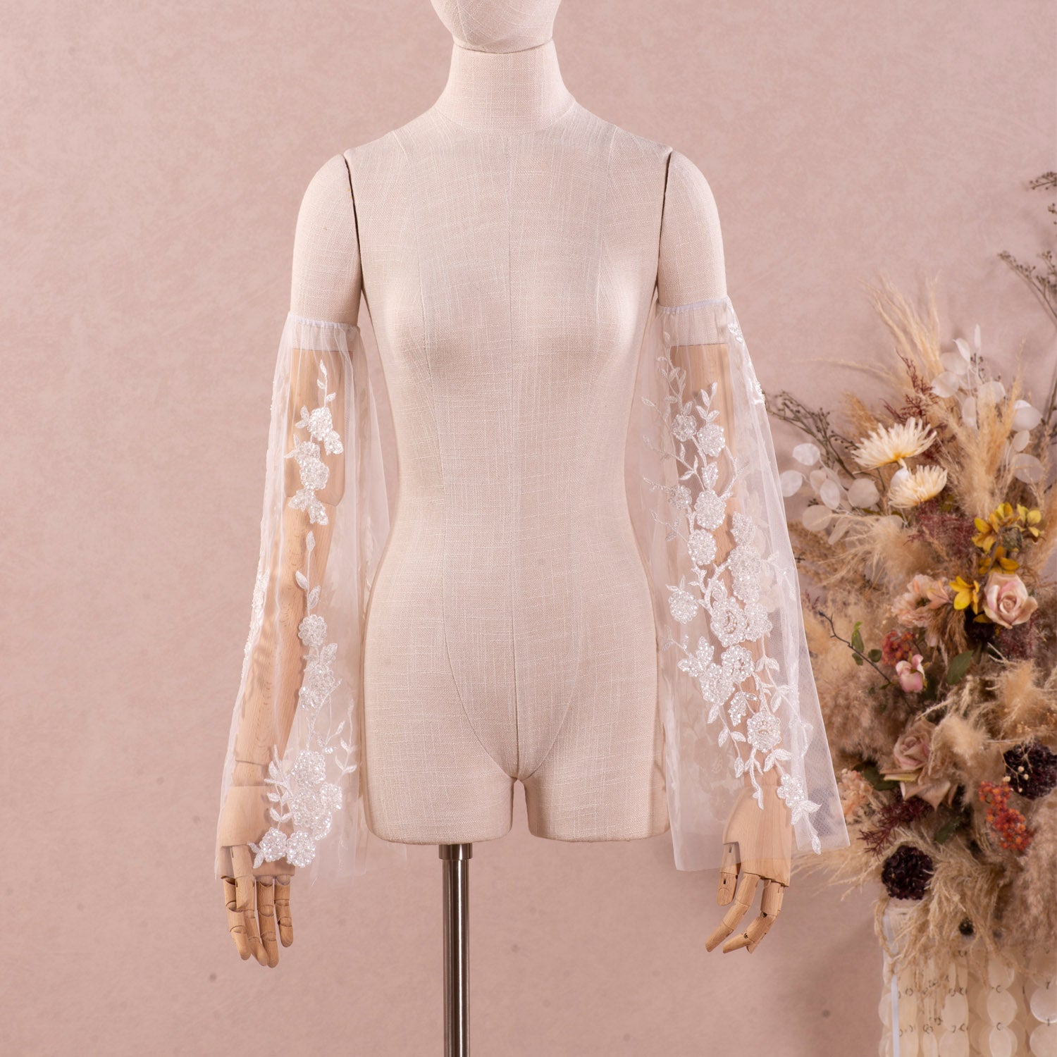 wholesale bridal gloves sleeves - Brydealo Factory