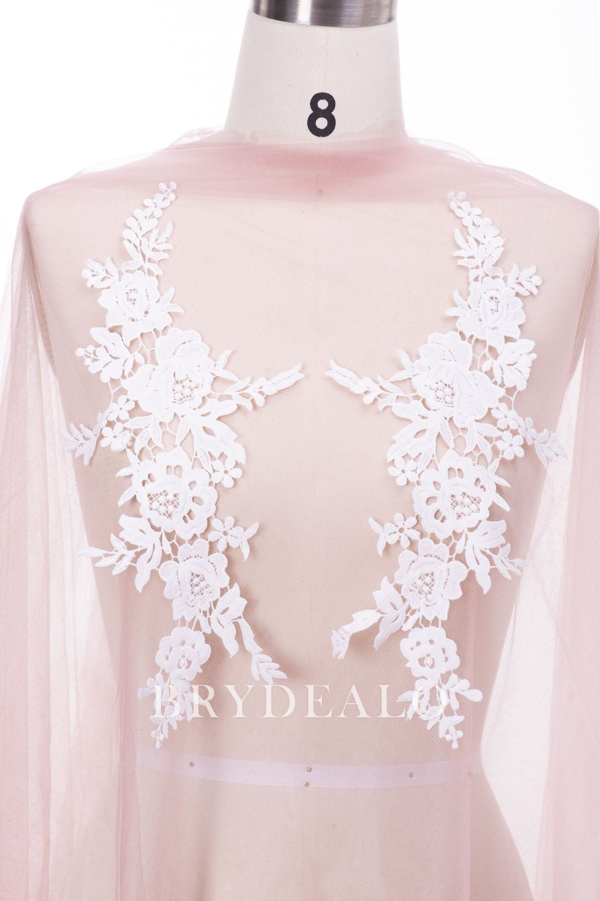 Gracious Flower Cotton Bridal Lace