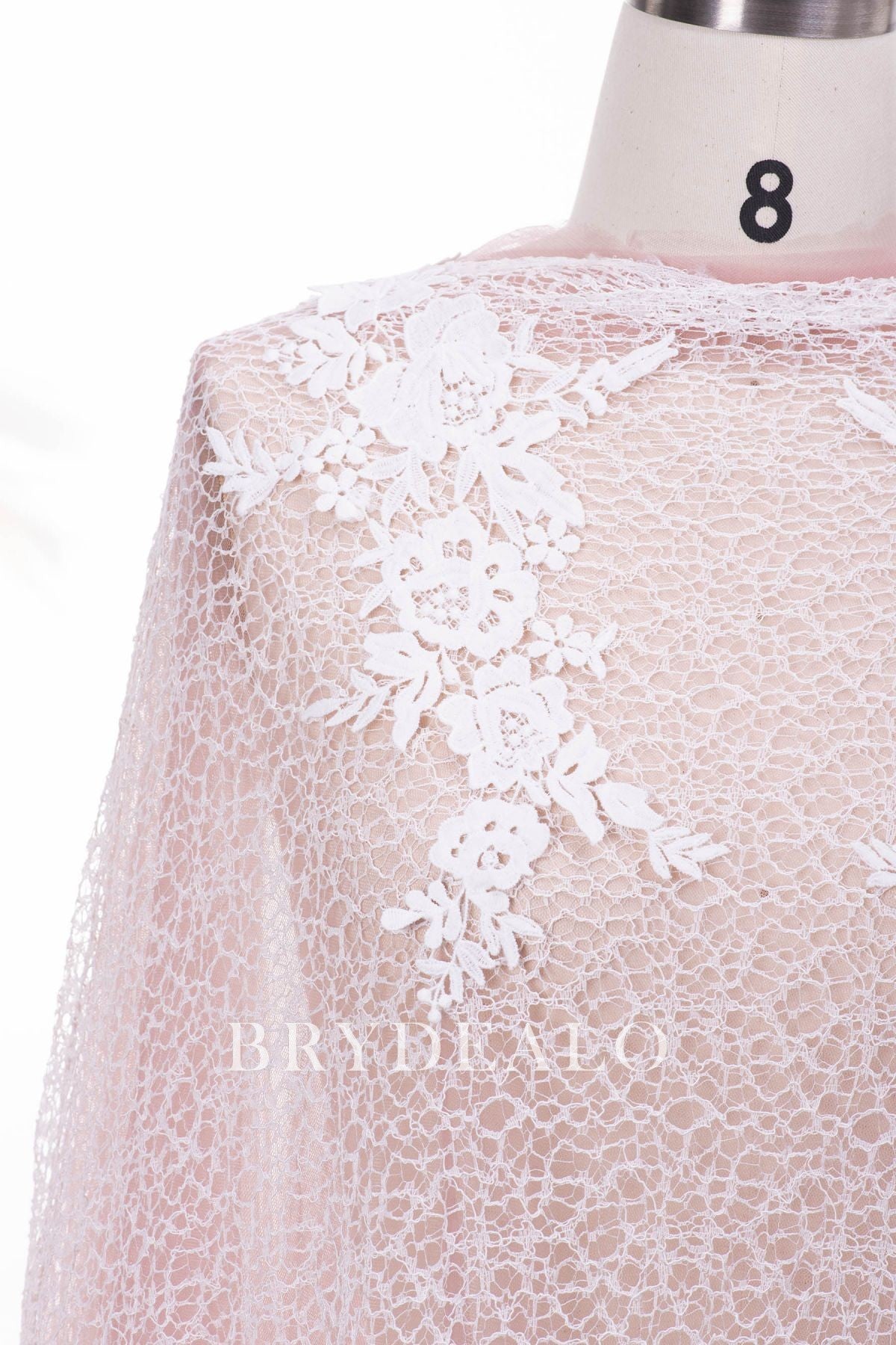 Flower Cotton Bridal Lace Appliques