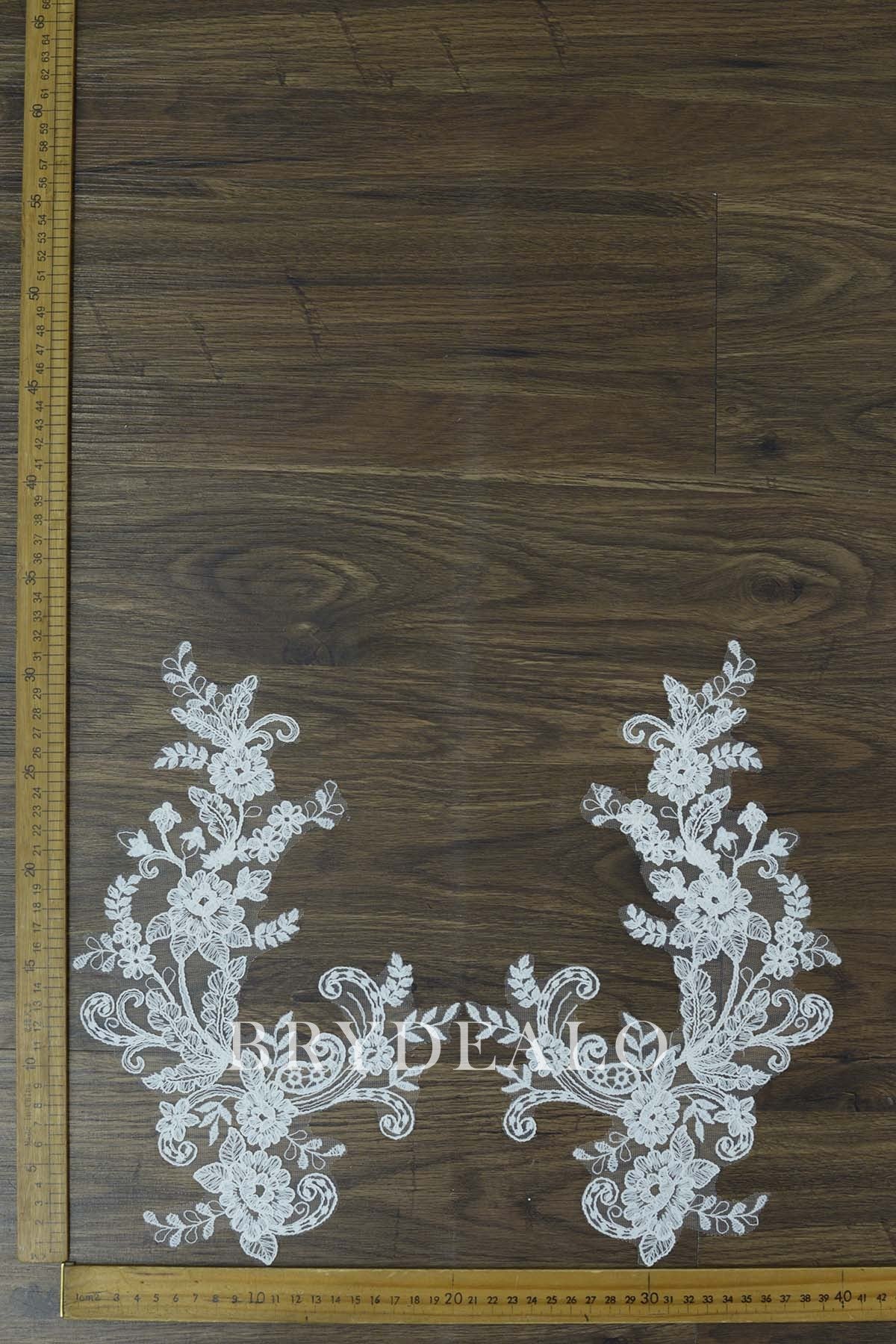 Beautiful Flower Bridal Lace Appliques