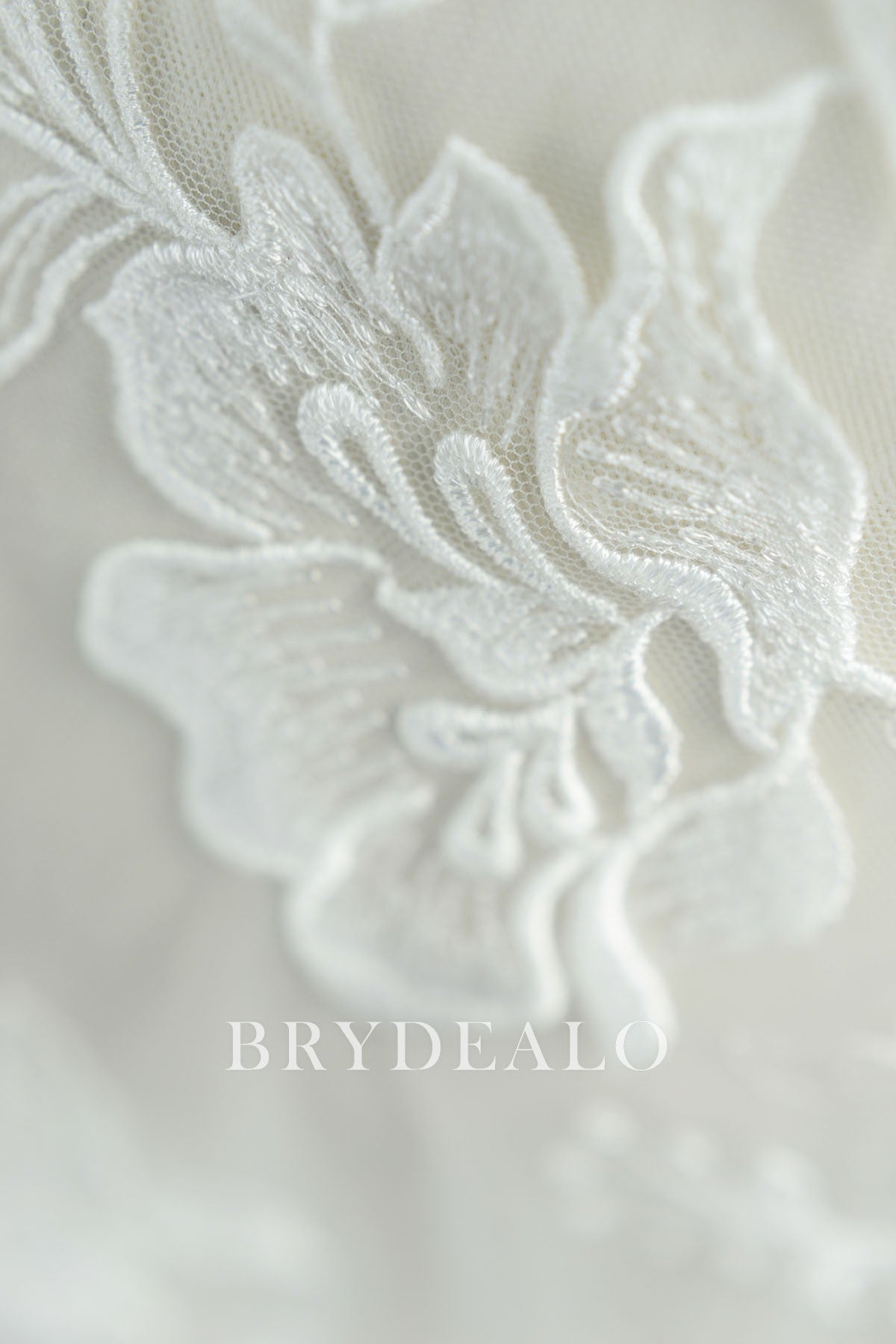 Beautiful Embroidery Flower Lace