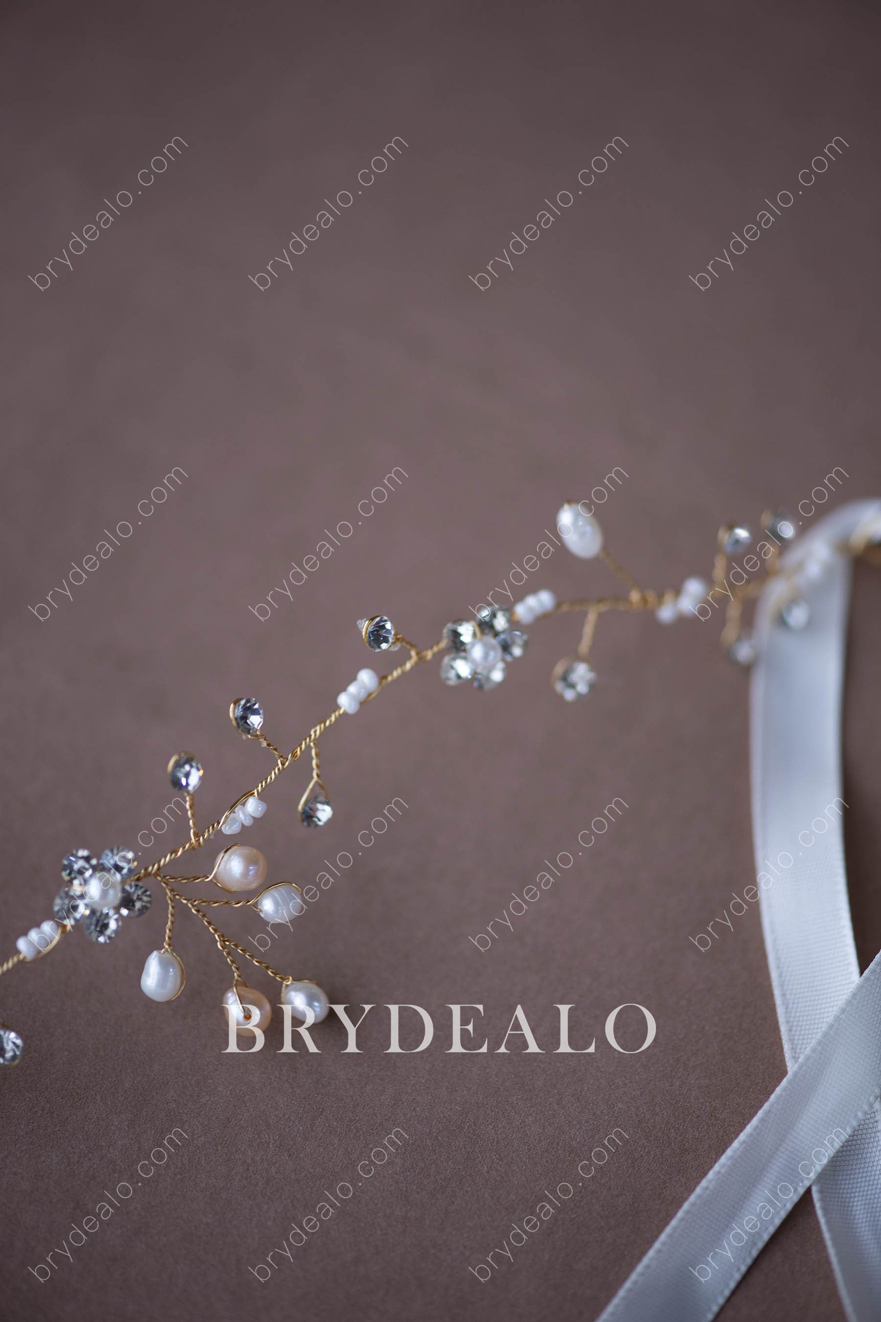 Designer Botanically-inspired Wedding Dress Sash Online