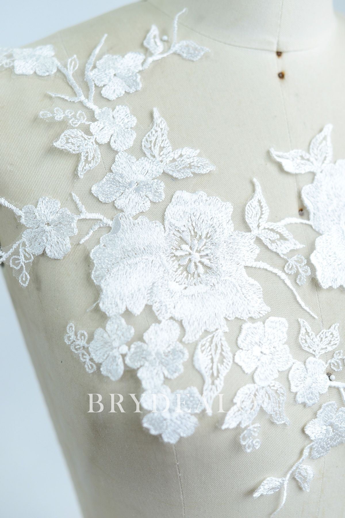 Flowers Bridal Lace Appliques
