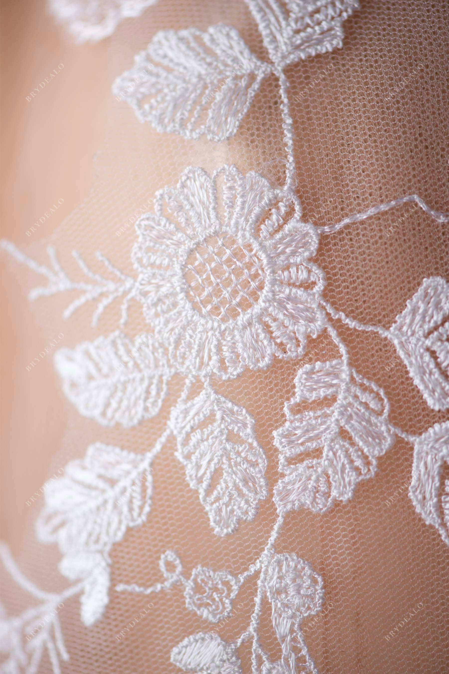 embroidery lace appliques for wholesale