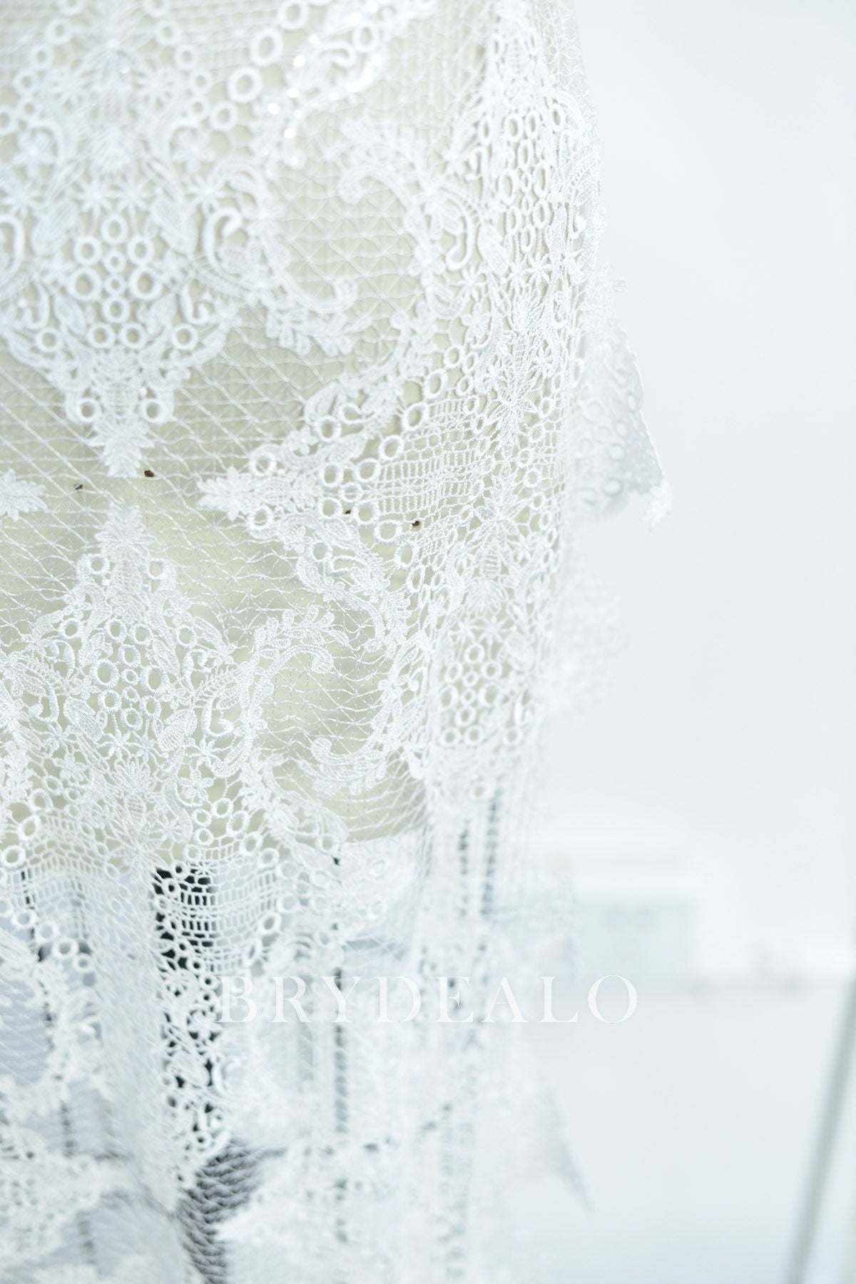 Baroque Crochet Lace Fabric