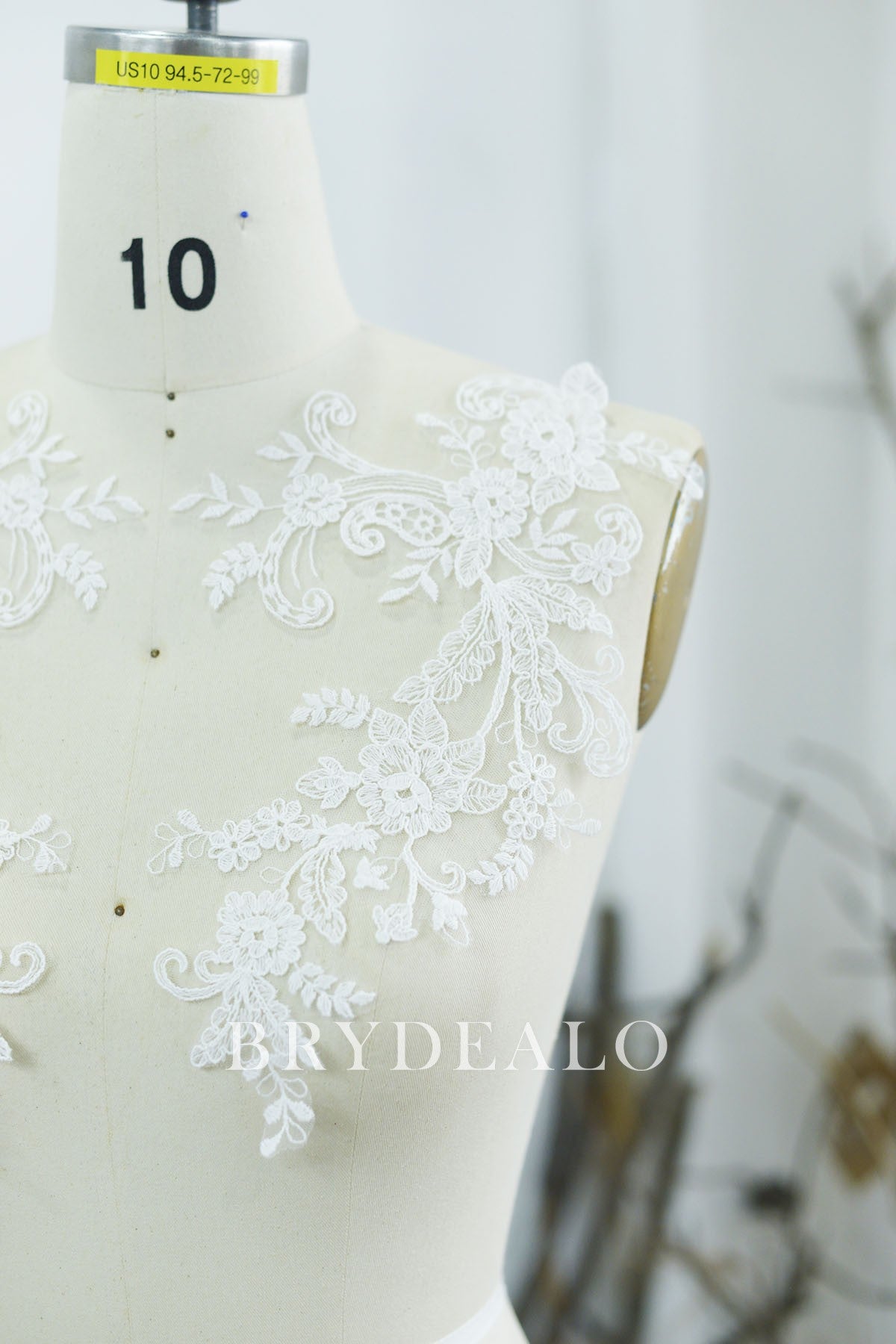 Embroidery Bridal Lace Appliques