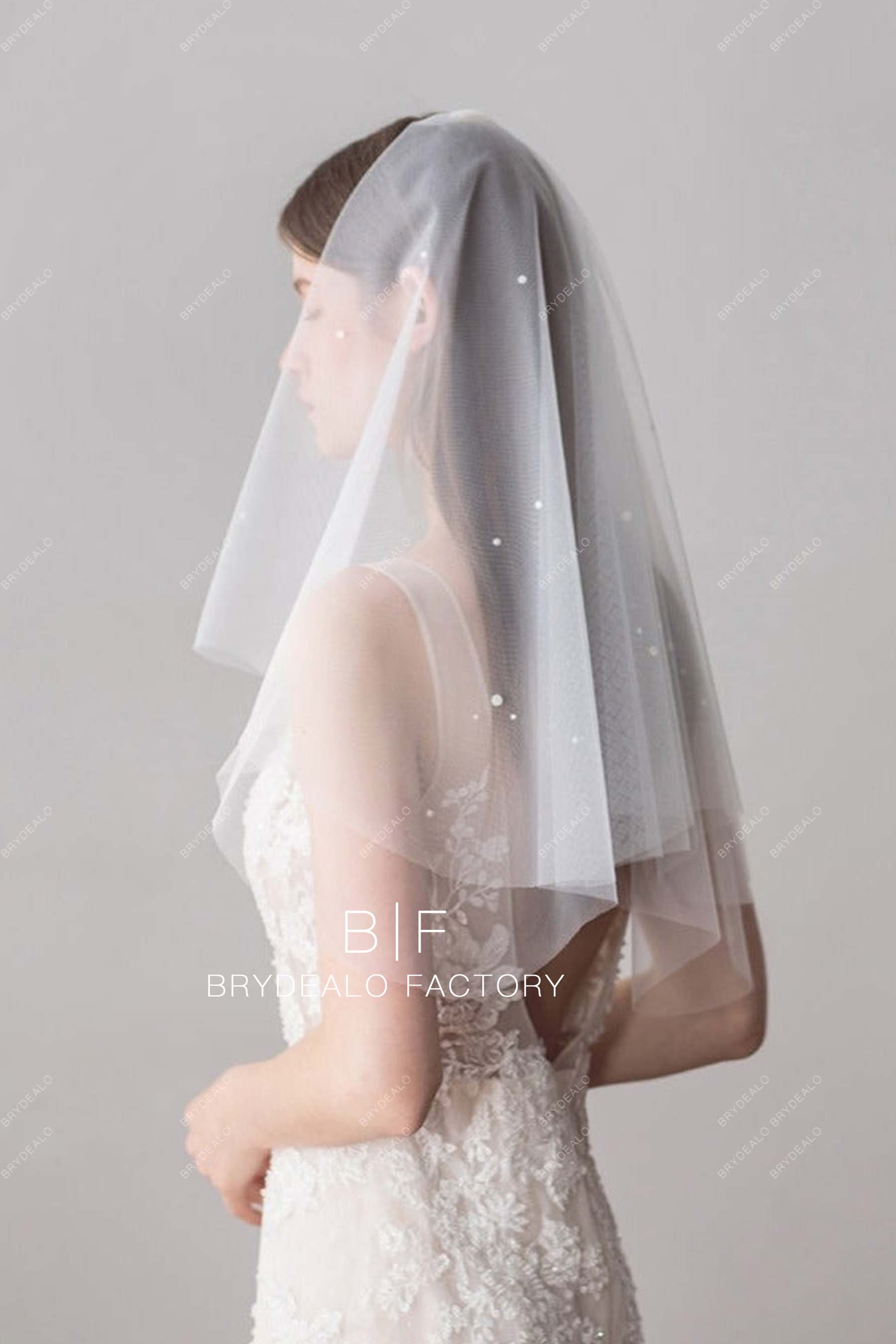Elbow Length Wedding Veil