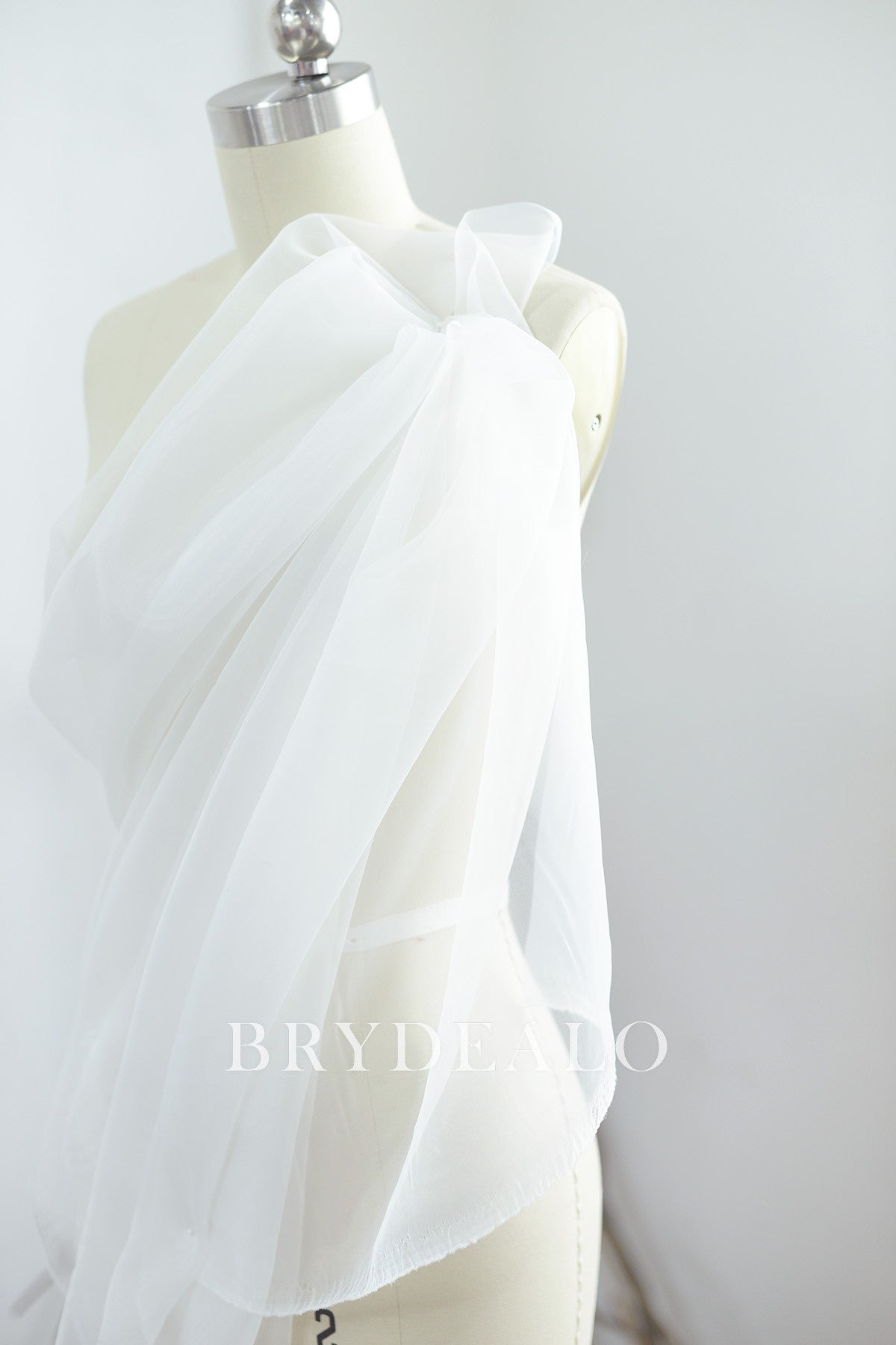 bridal organza satin fabric