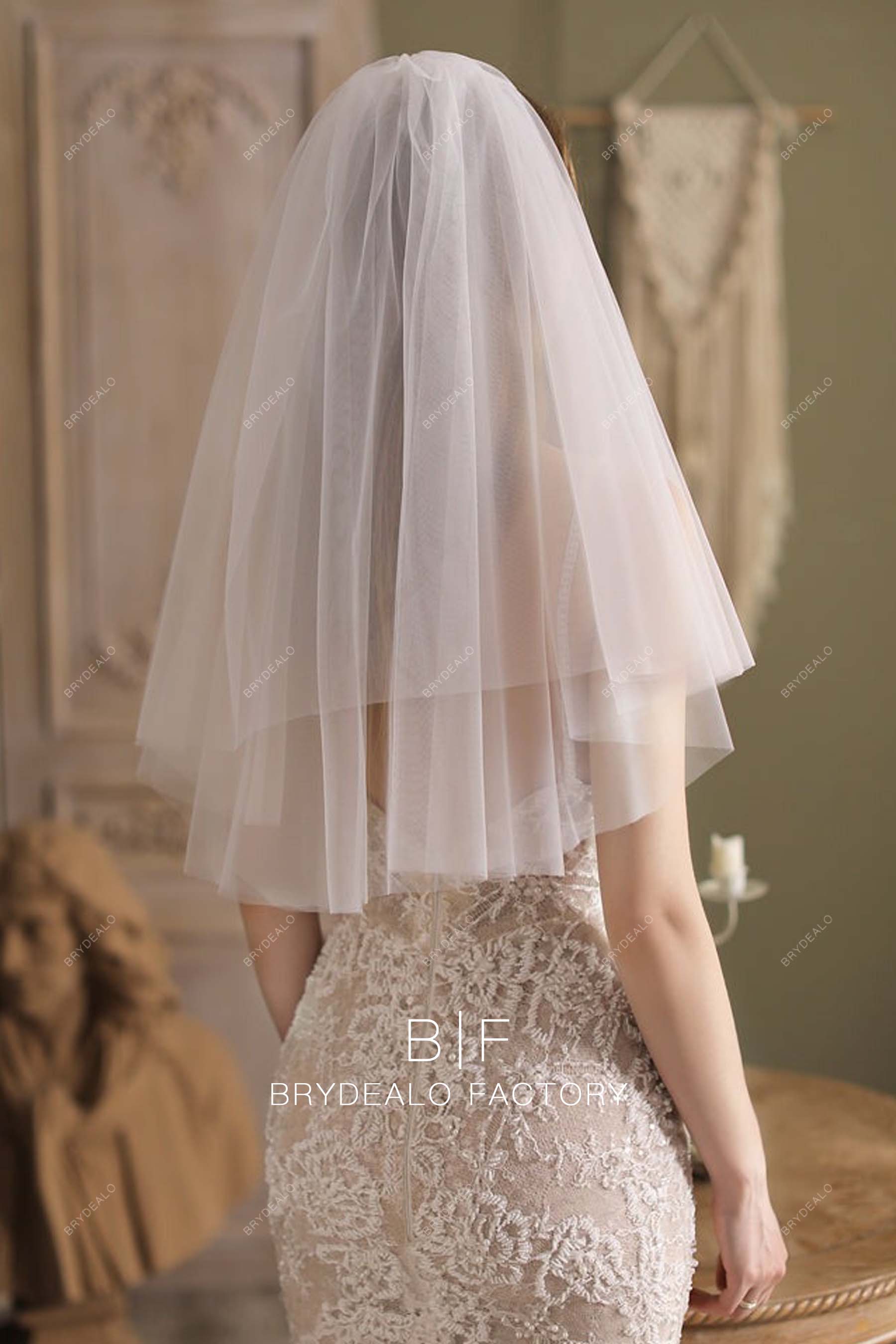 Short Bridal Veil