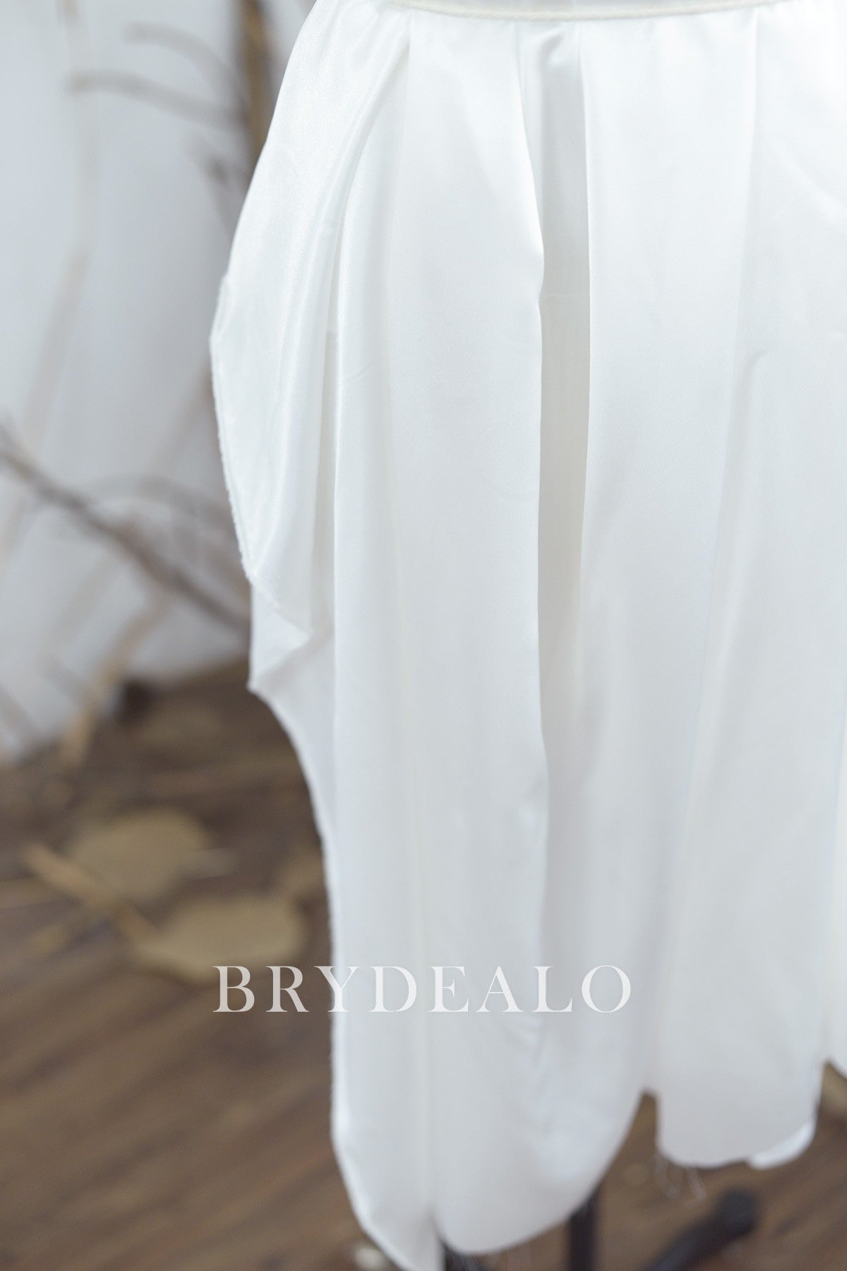 silky polyester satin