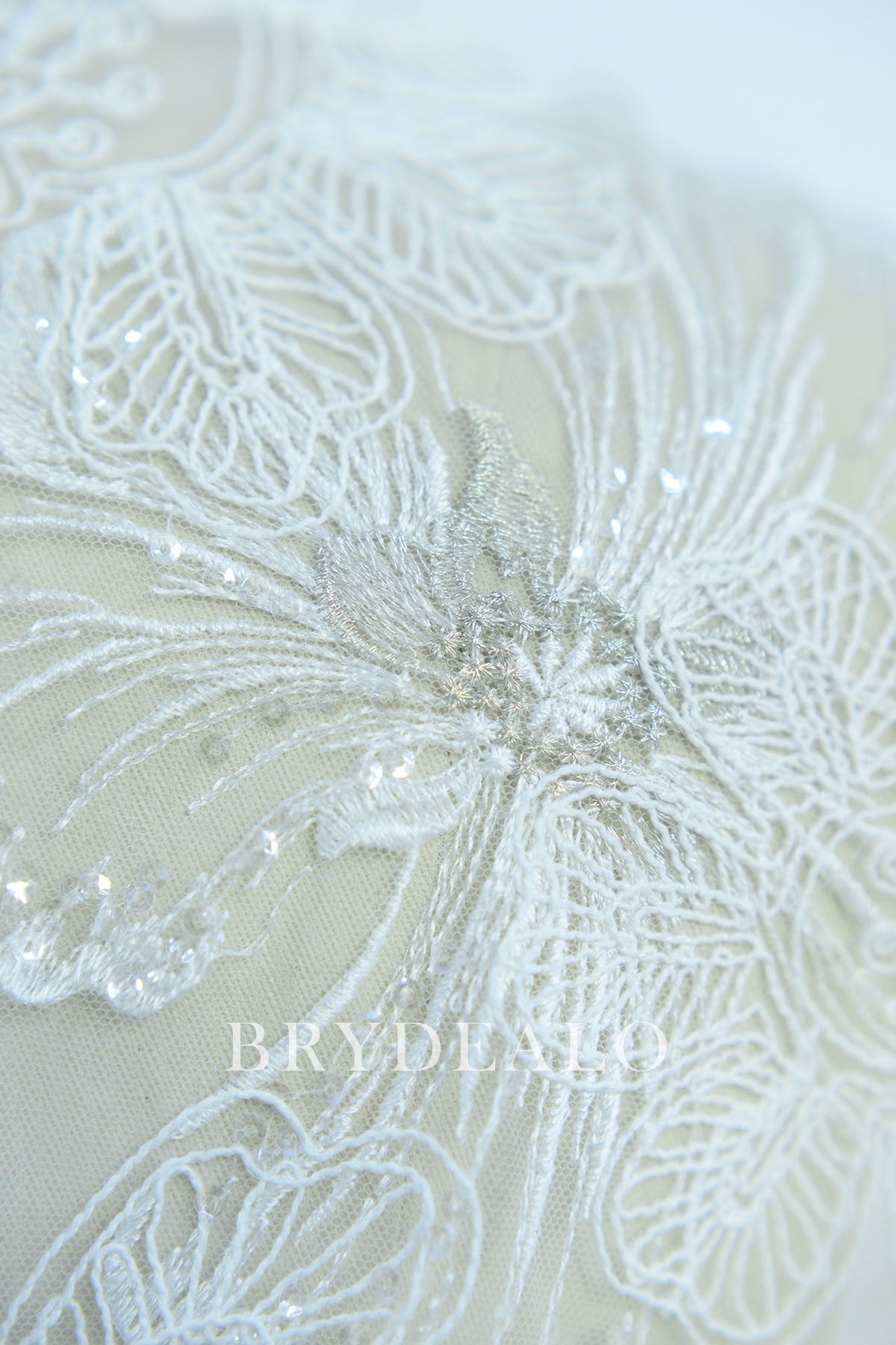 Wild Flower Lace Fabric for Wholesale