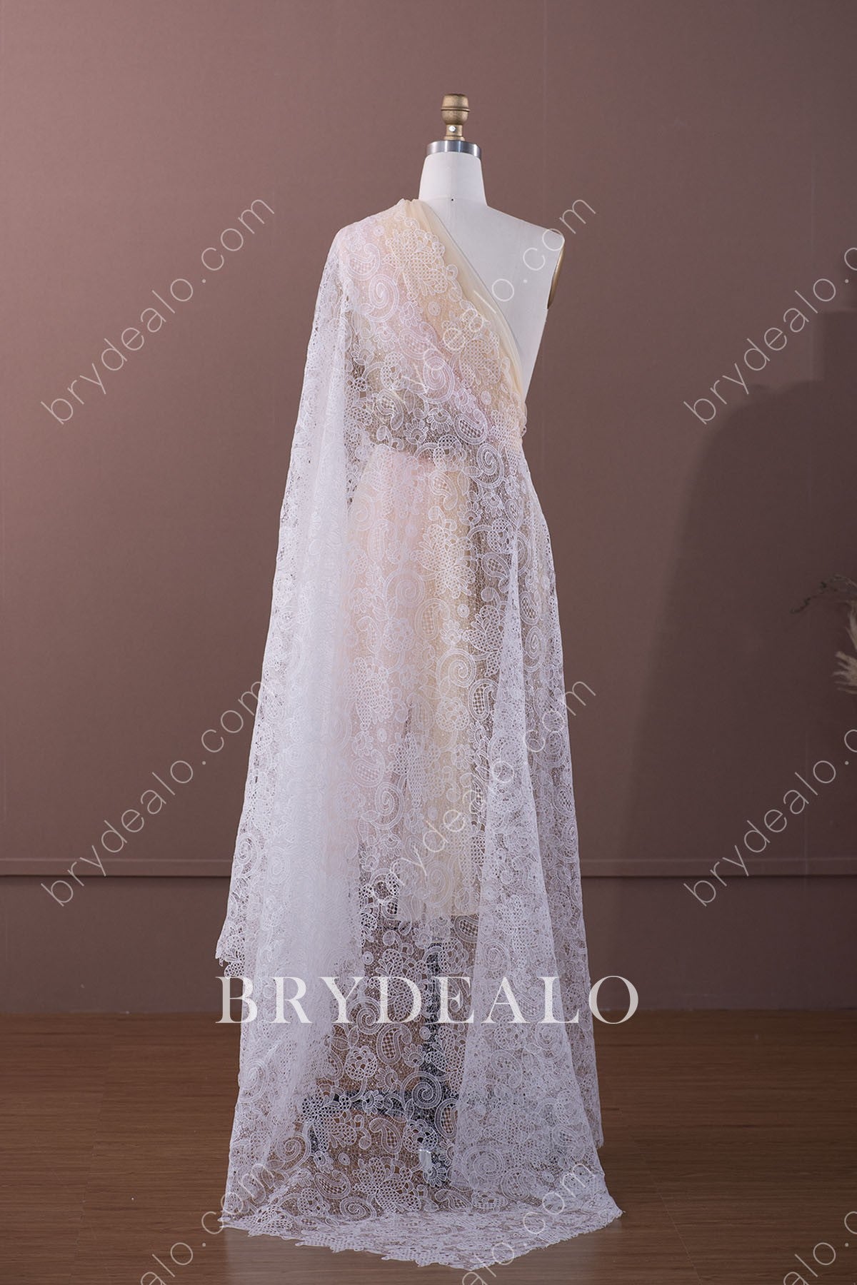 Wholesale Abstract Pattern Crochet Lace Fabric'