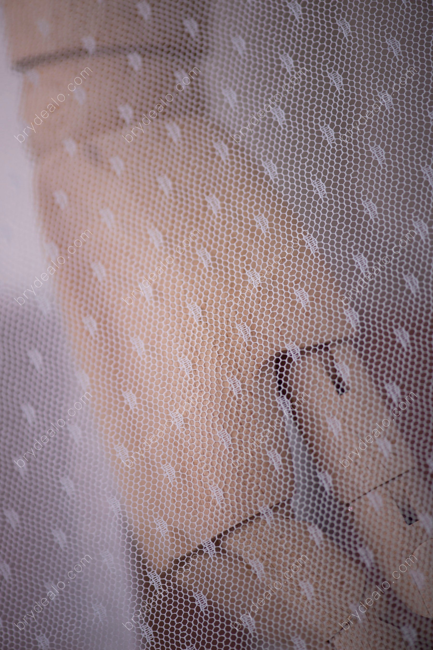 Wholesale Adorable Stiff Dot Tulle